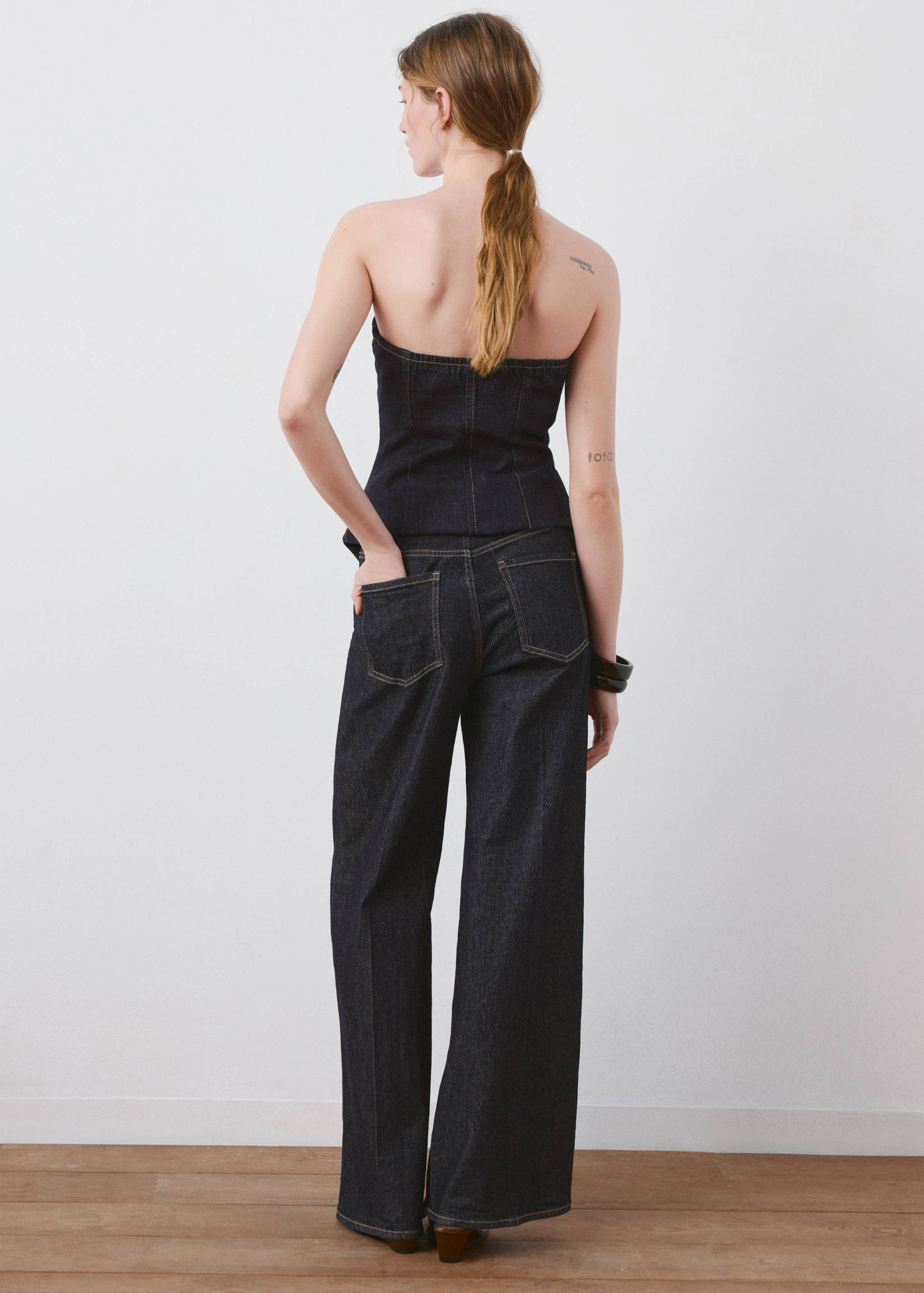 Jean balloon taille normale - Verso de l’article