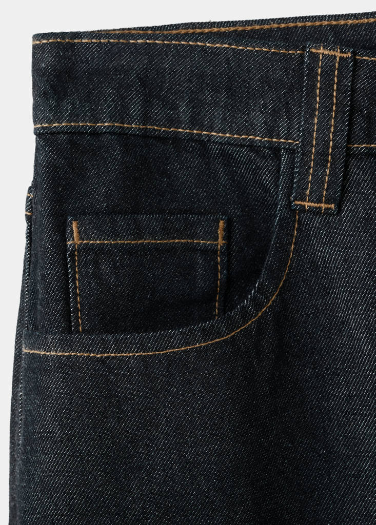 Mid-rise balloon jeans — Open Blue