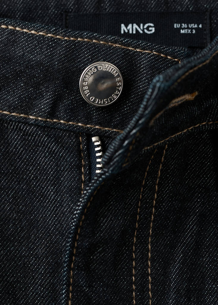 Mid-rise balloon jeans — Open Blue