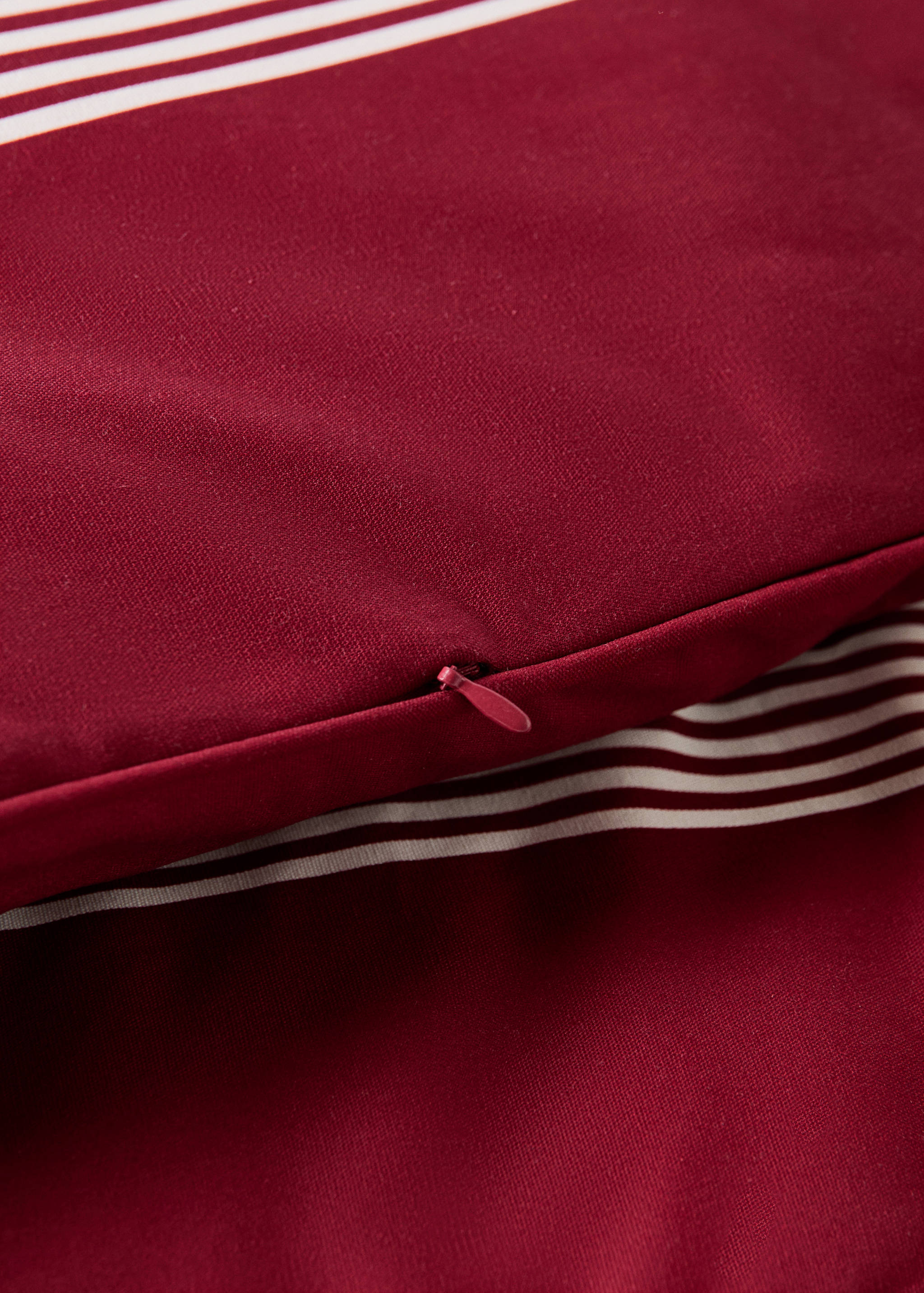 Waterproof striped sun lounger topper 70x200 cm - Details of the article 2