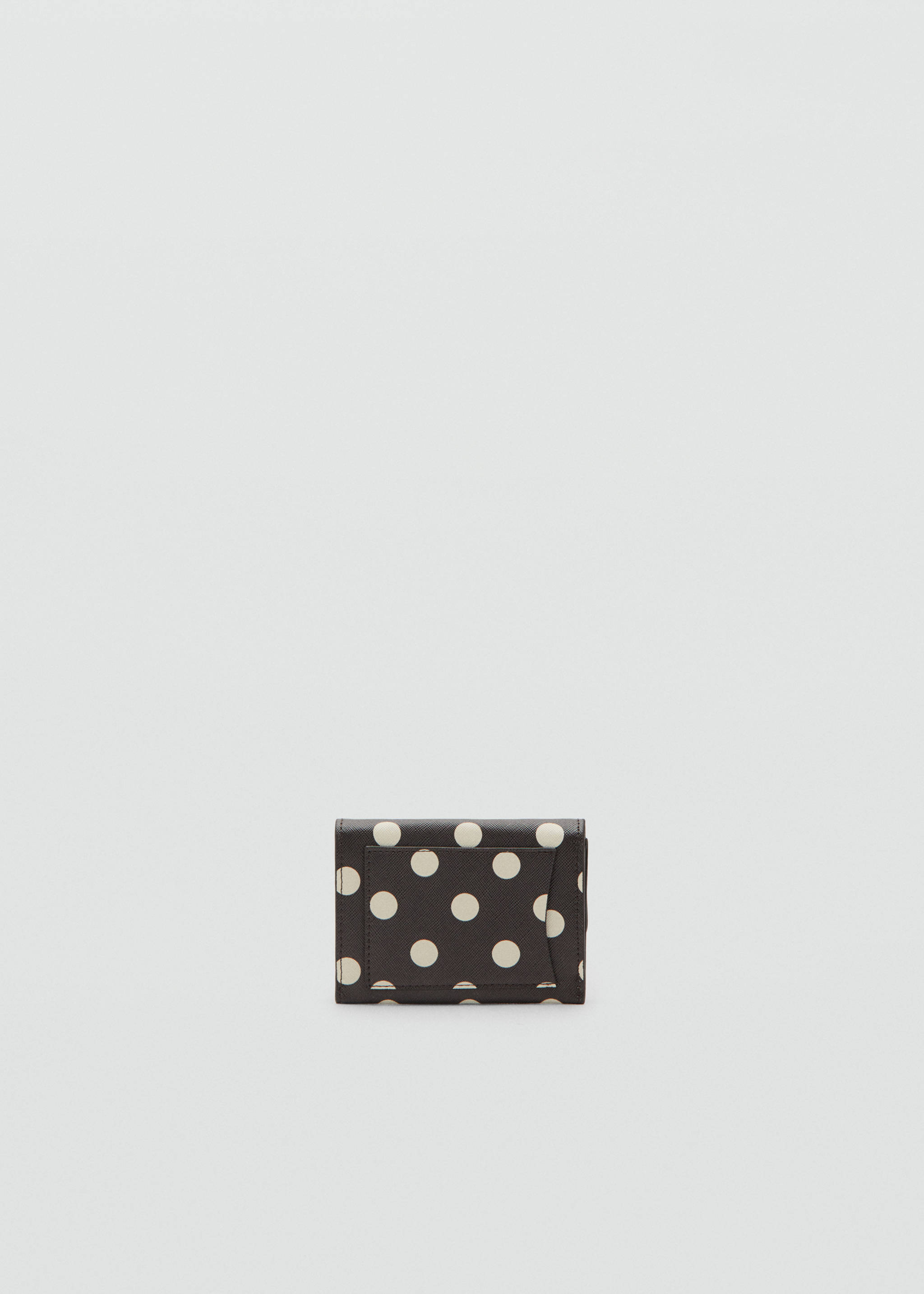 Polka dot flap wallet - Medium plane