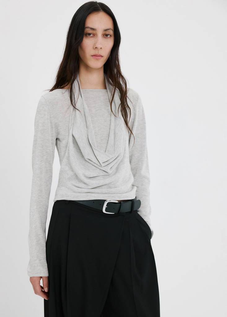 Combined-design sweater