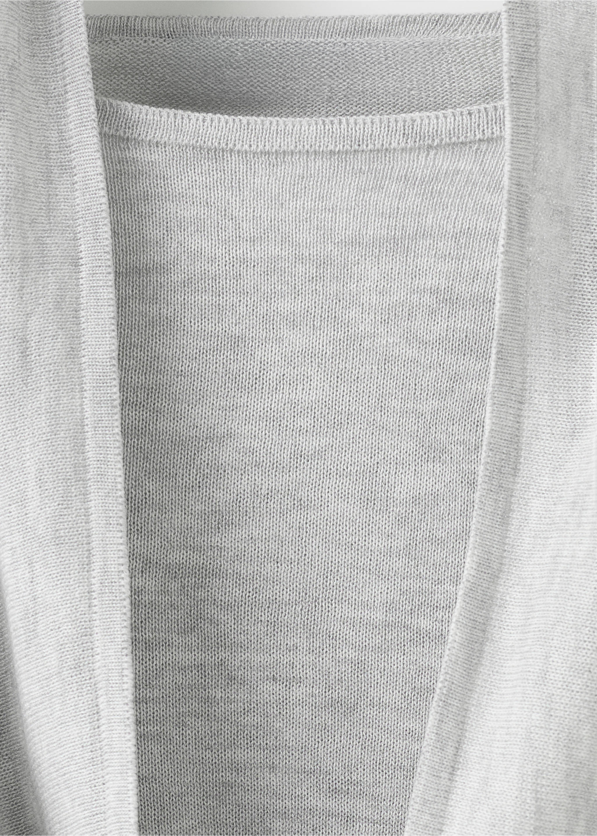 Jersey diseño combinado - Detalle del artículo 8, Gris medio vigoré. Ref: 27025840-00.