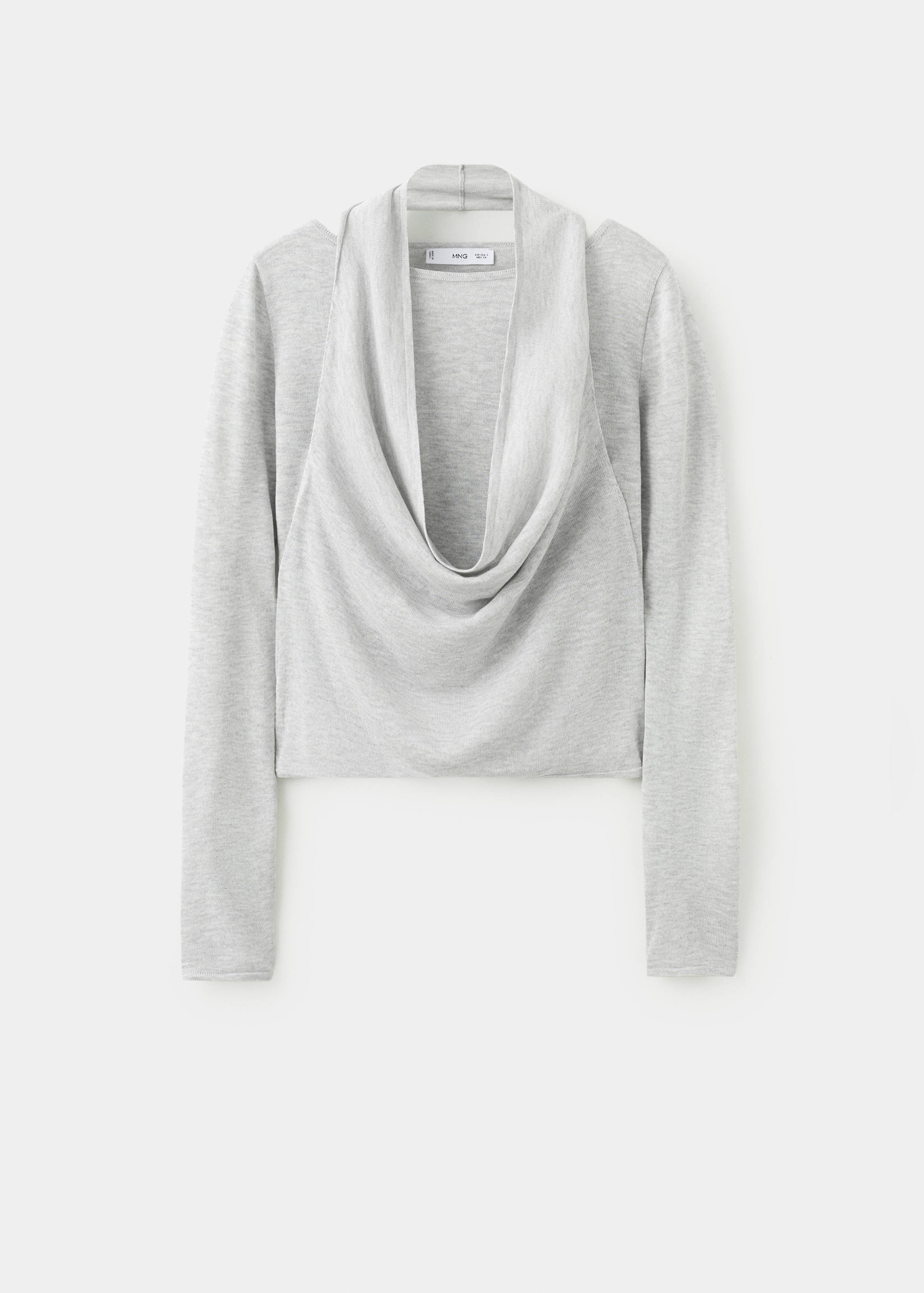 Pullover mit kombiniertem Design - Artikel ohne Model