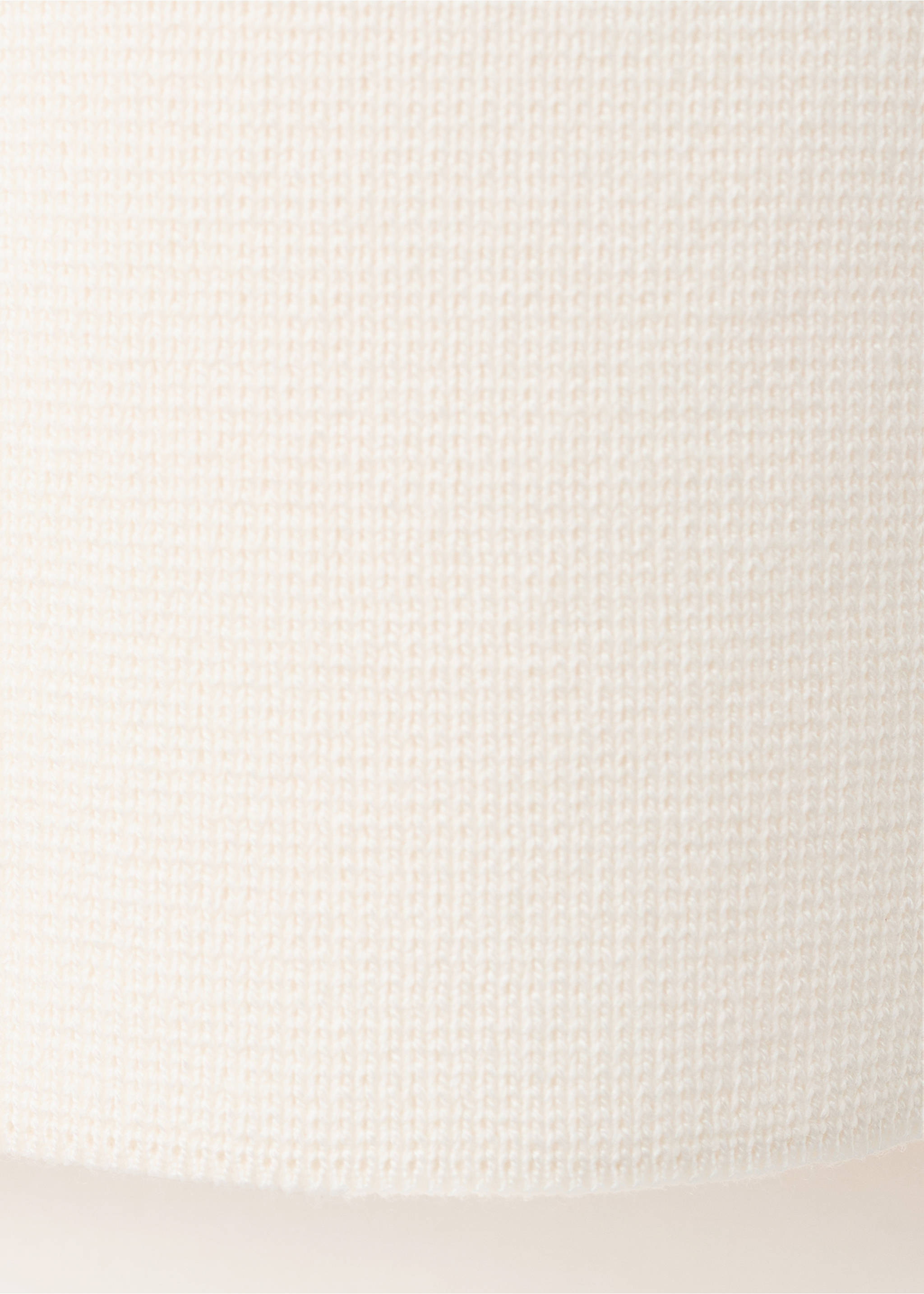 Pleteni pulover kratkih rukava - Detalji artikla 0, Bjeličasta. Ref: 27025841-00.