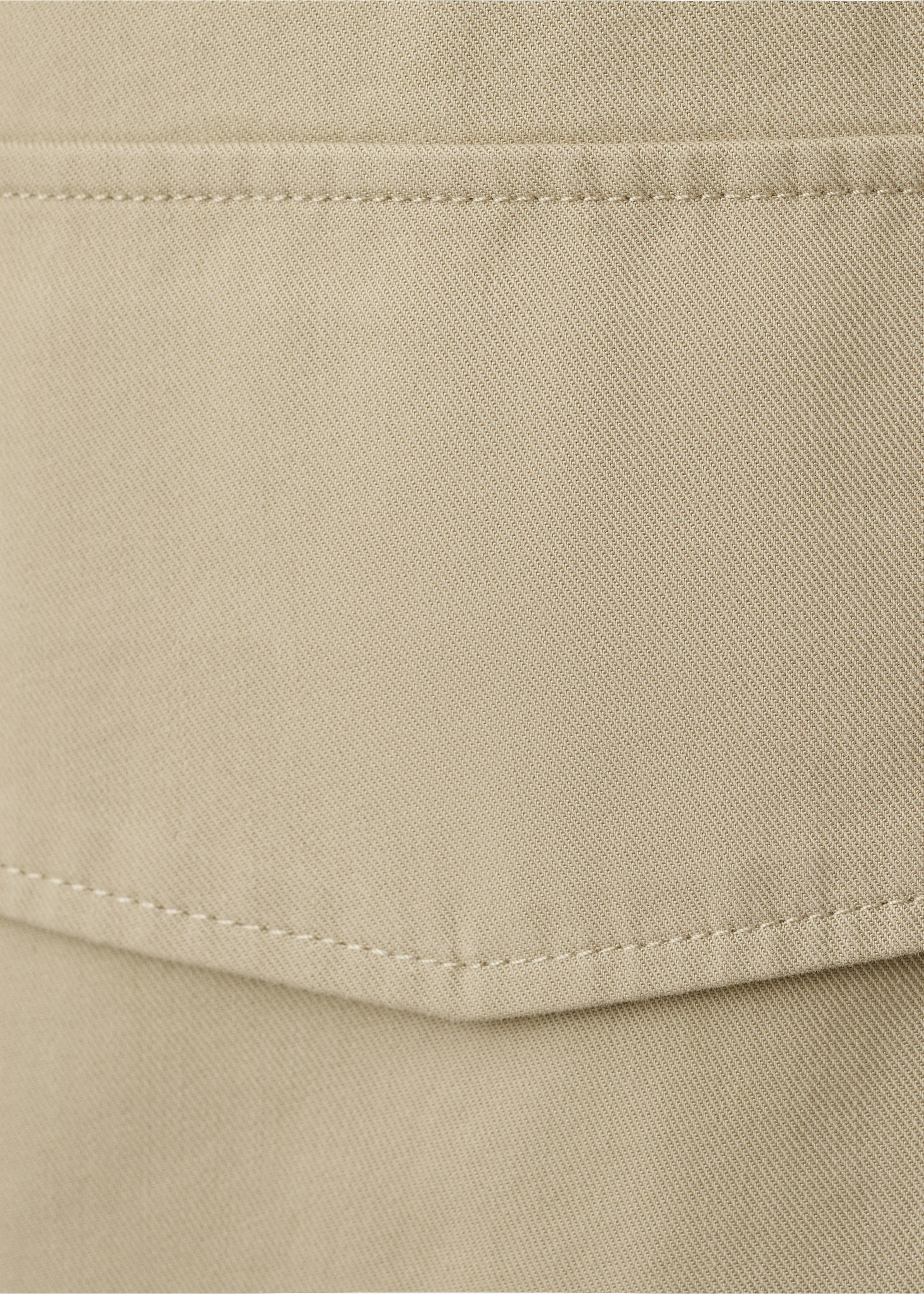 Chaqueta ligera algodón lyocell - Detalle del artículo 0, Beige. Ref: 27025932-00.