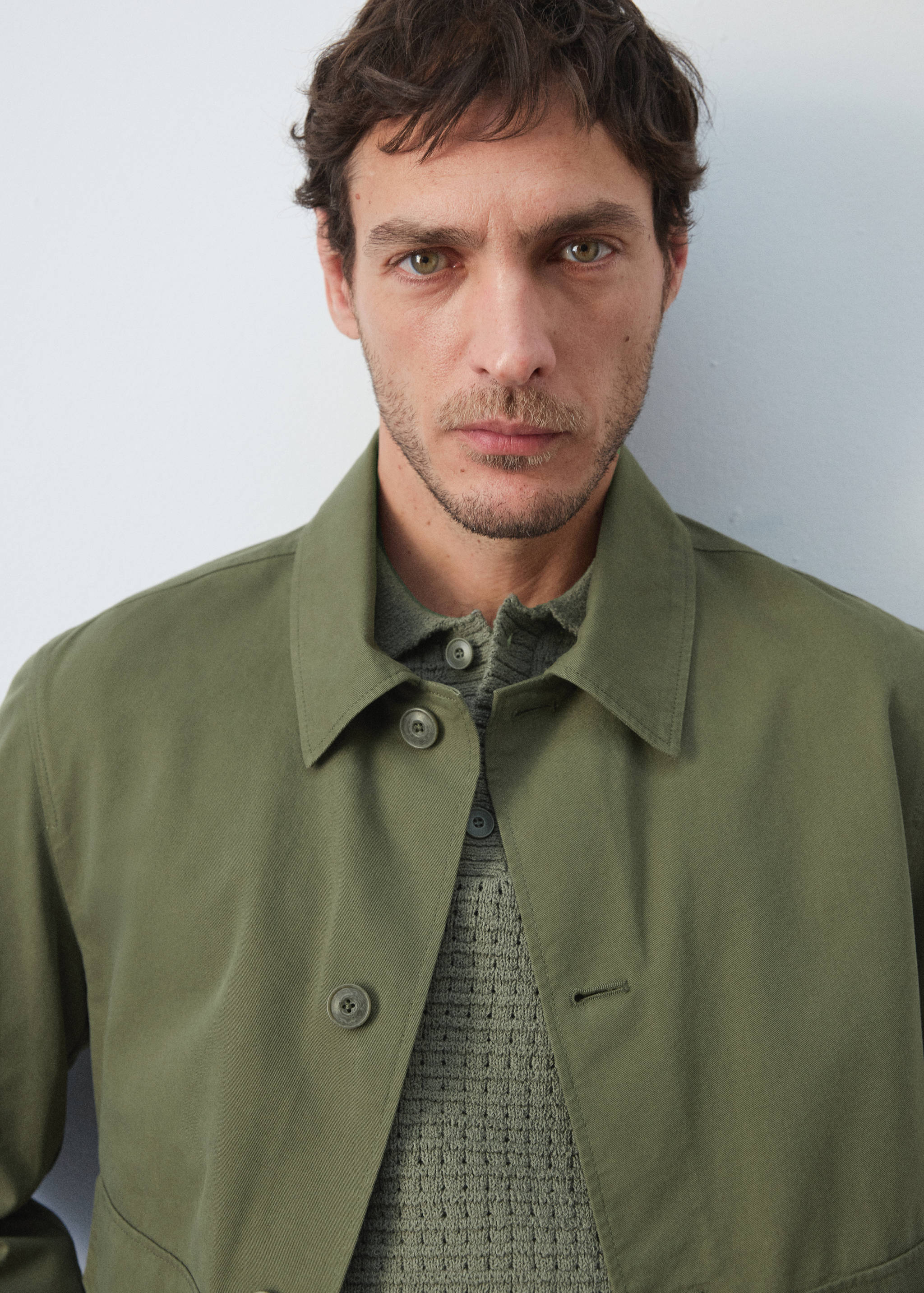 سترة خفيفة من القطن والليوسيل - تفاصيل المنتج 1