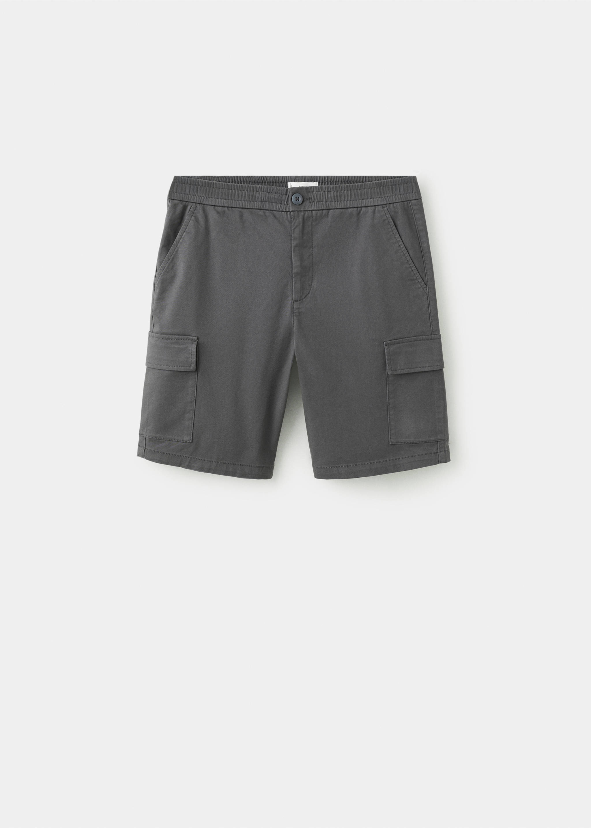 Bermudas algodón cargo - Artículo sin modelo, Gris antracita. Ref: 27025936-00.