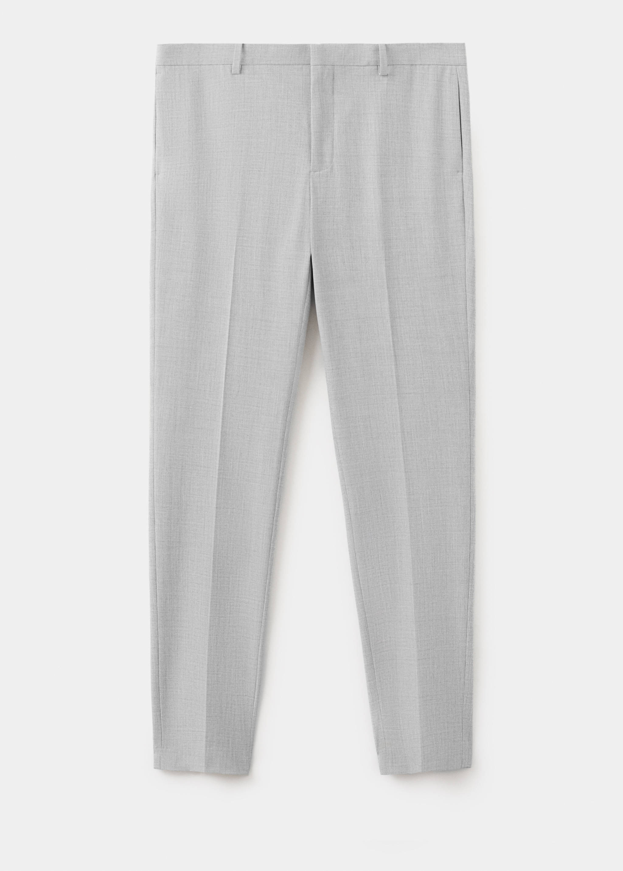 Stretch fabric super slim-fit suit trousers - Article without model