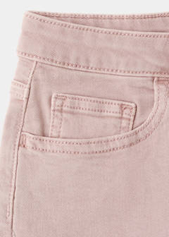 Low-waist mini shorts — Pink 7