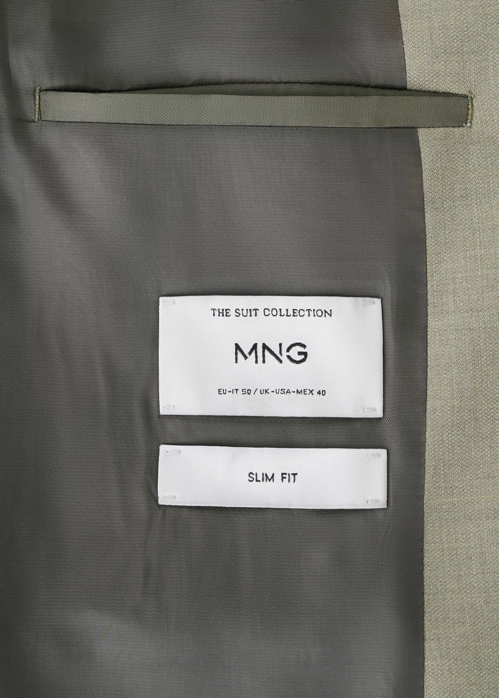 Milan slim-fit suit jacket - Details of the article 0