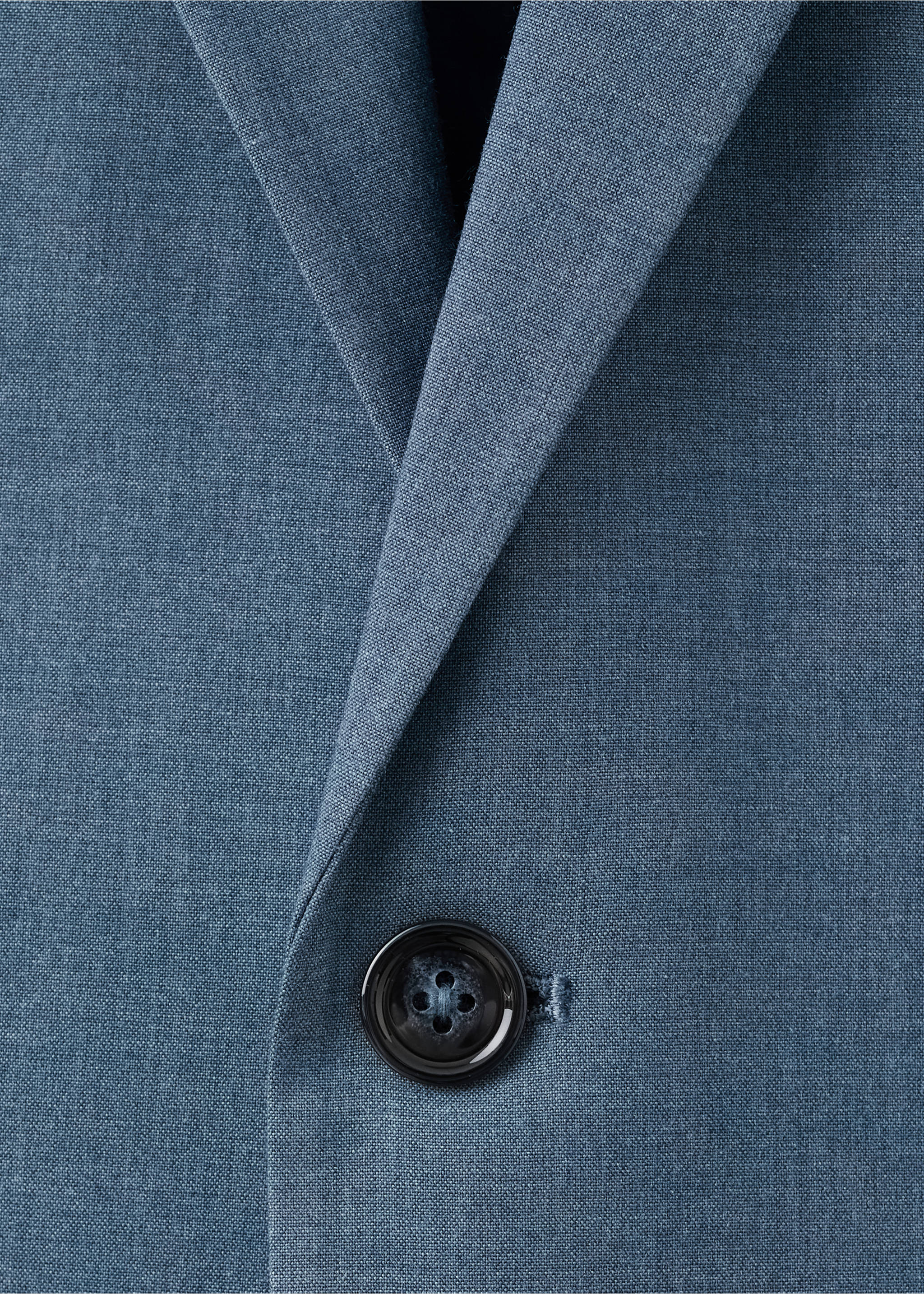 Americana traje Milán slim fit - Detalle del artículo 8, Azul indigo. Ref: 27025942-00.