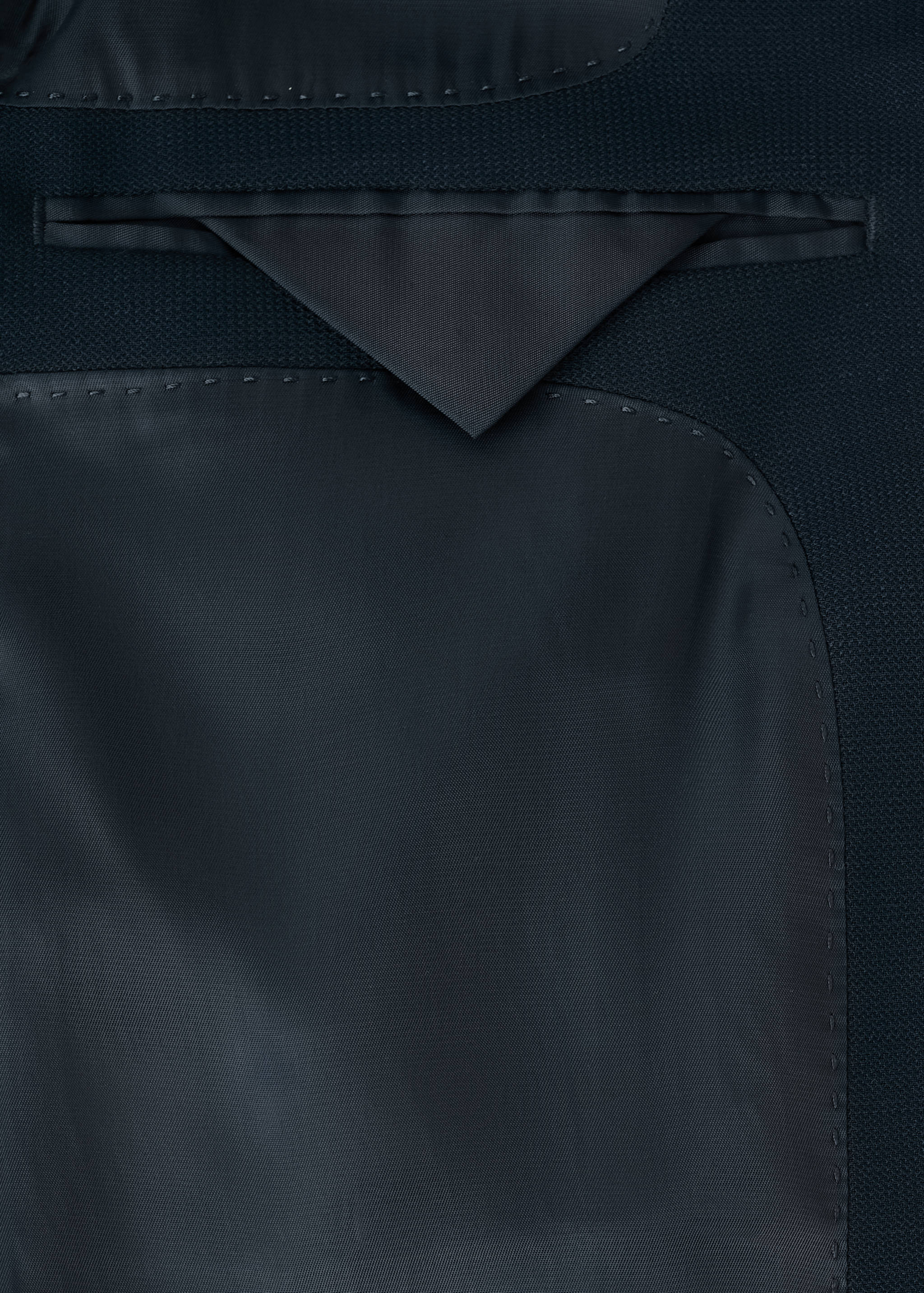 Приталенный пиджак с карманами - Деталь изделия 0