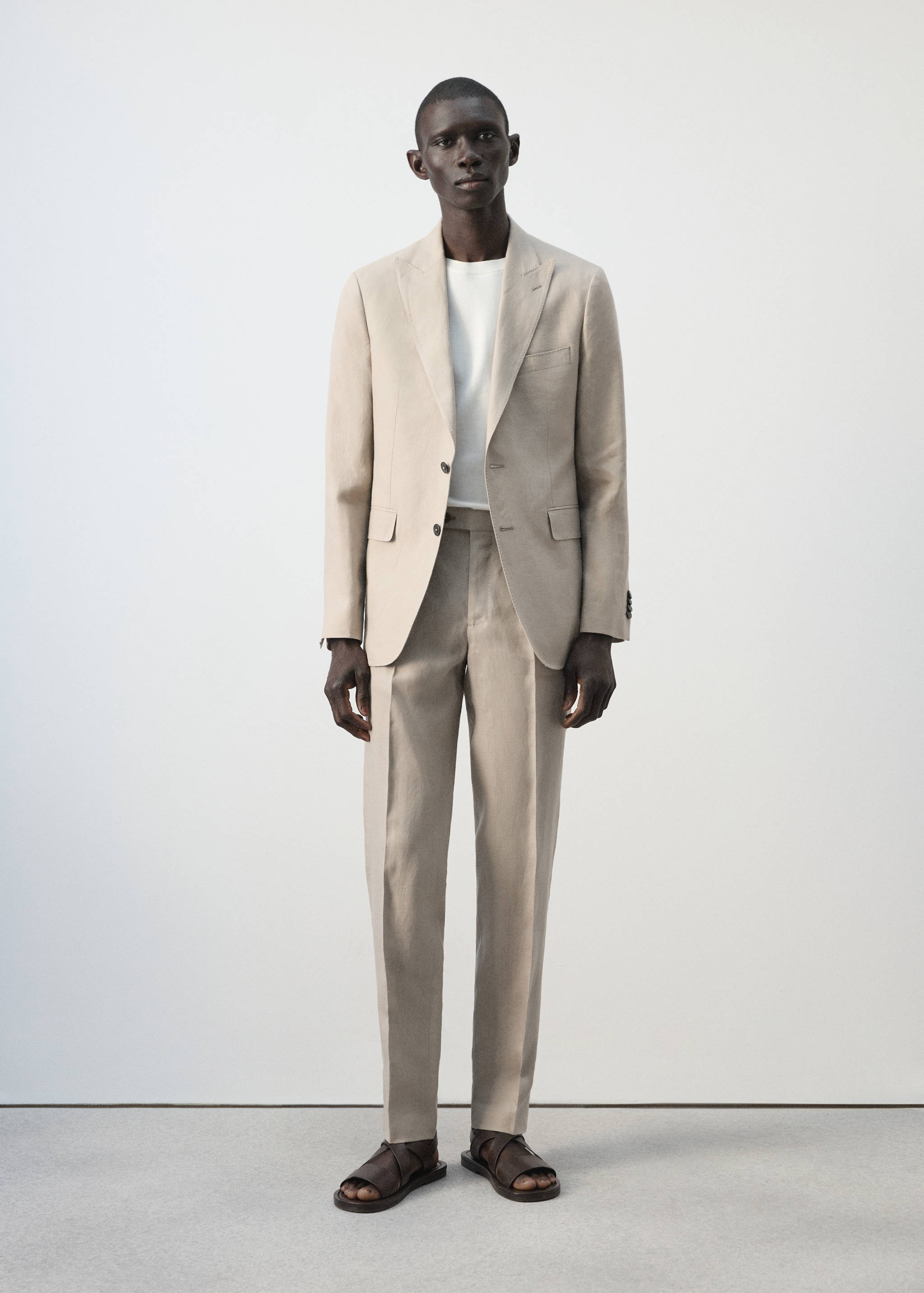 Костюмный пиджак Amalfi slim fit 100% лен - Общий план