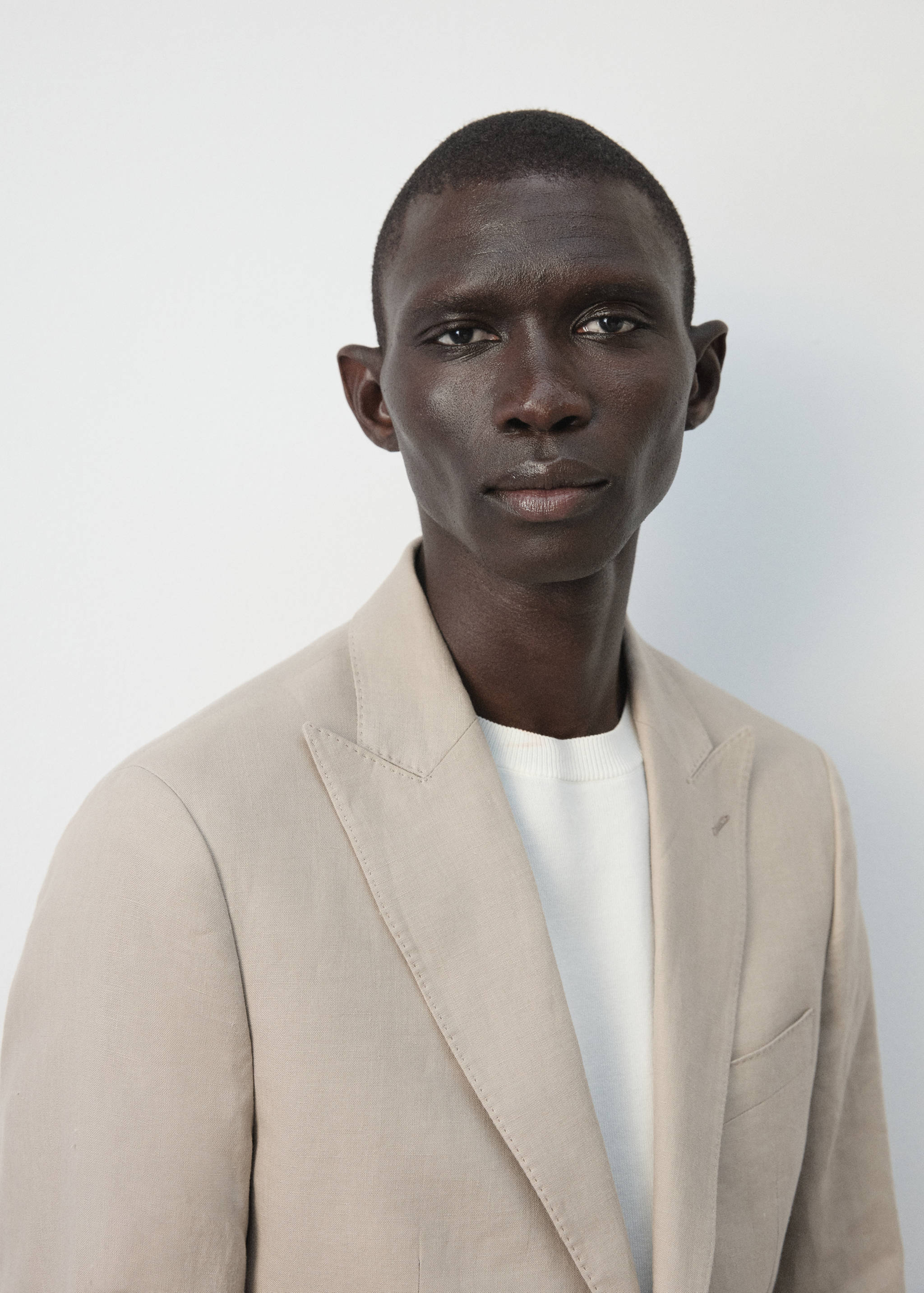 Костюмный пиджак Amalfi slim fit 100% лен - Деталь изделия 6