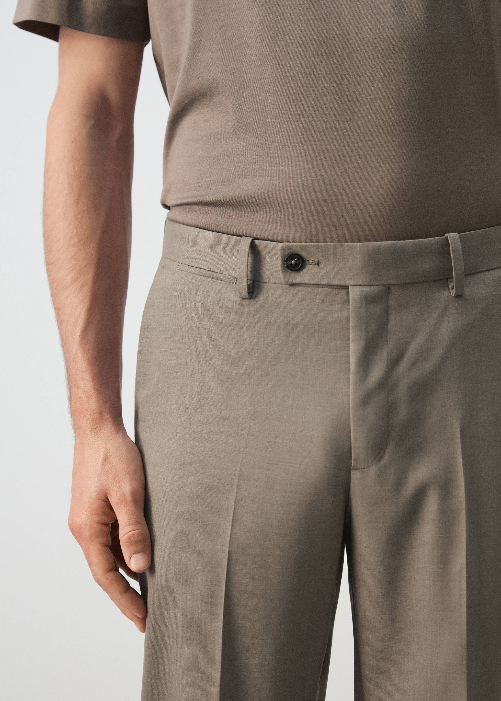 Pantalon costume Turín 100 % laine - Détail de l'article 1