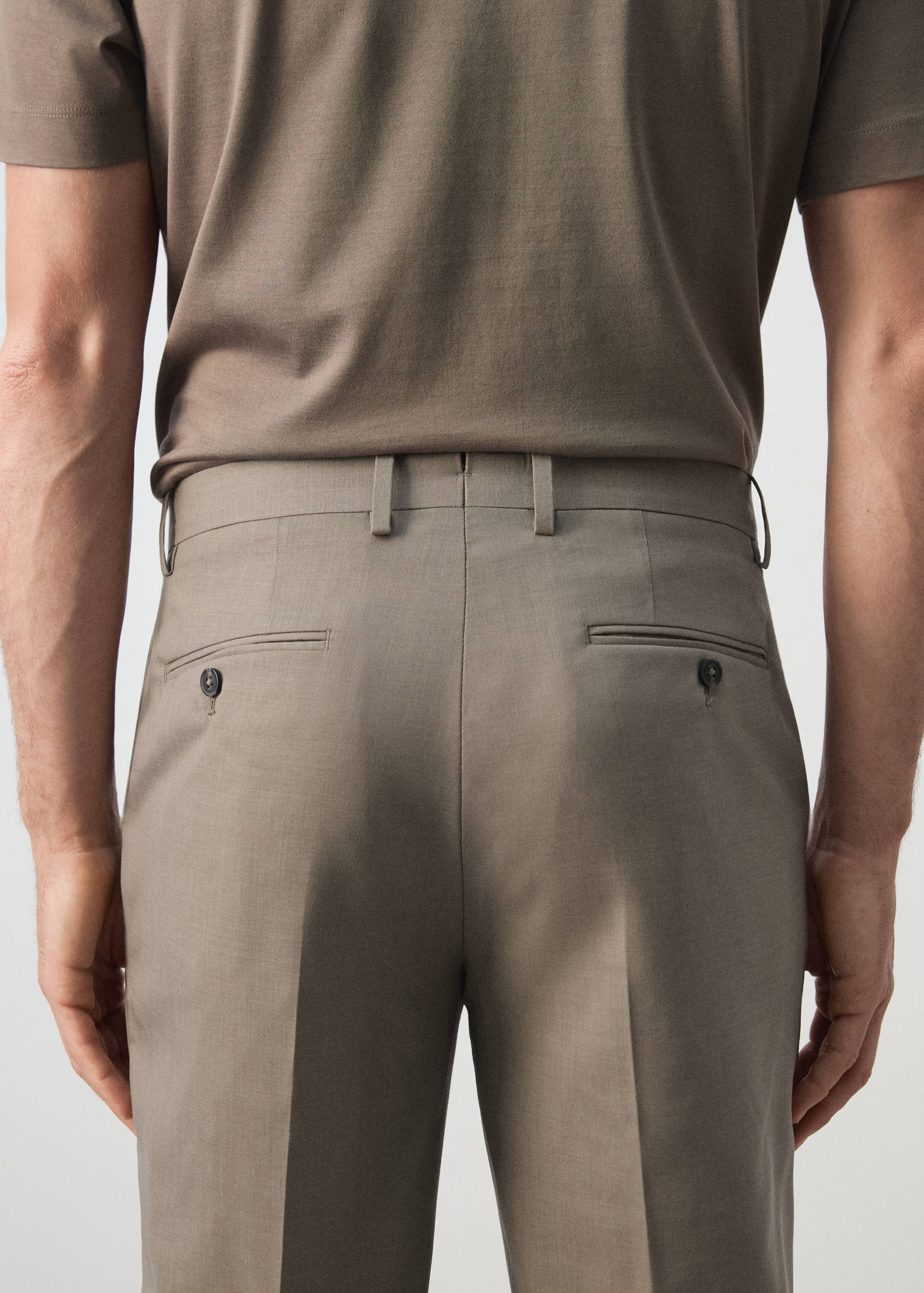 Pantalon costume Turín 100 % laine - Détail de l'article 6