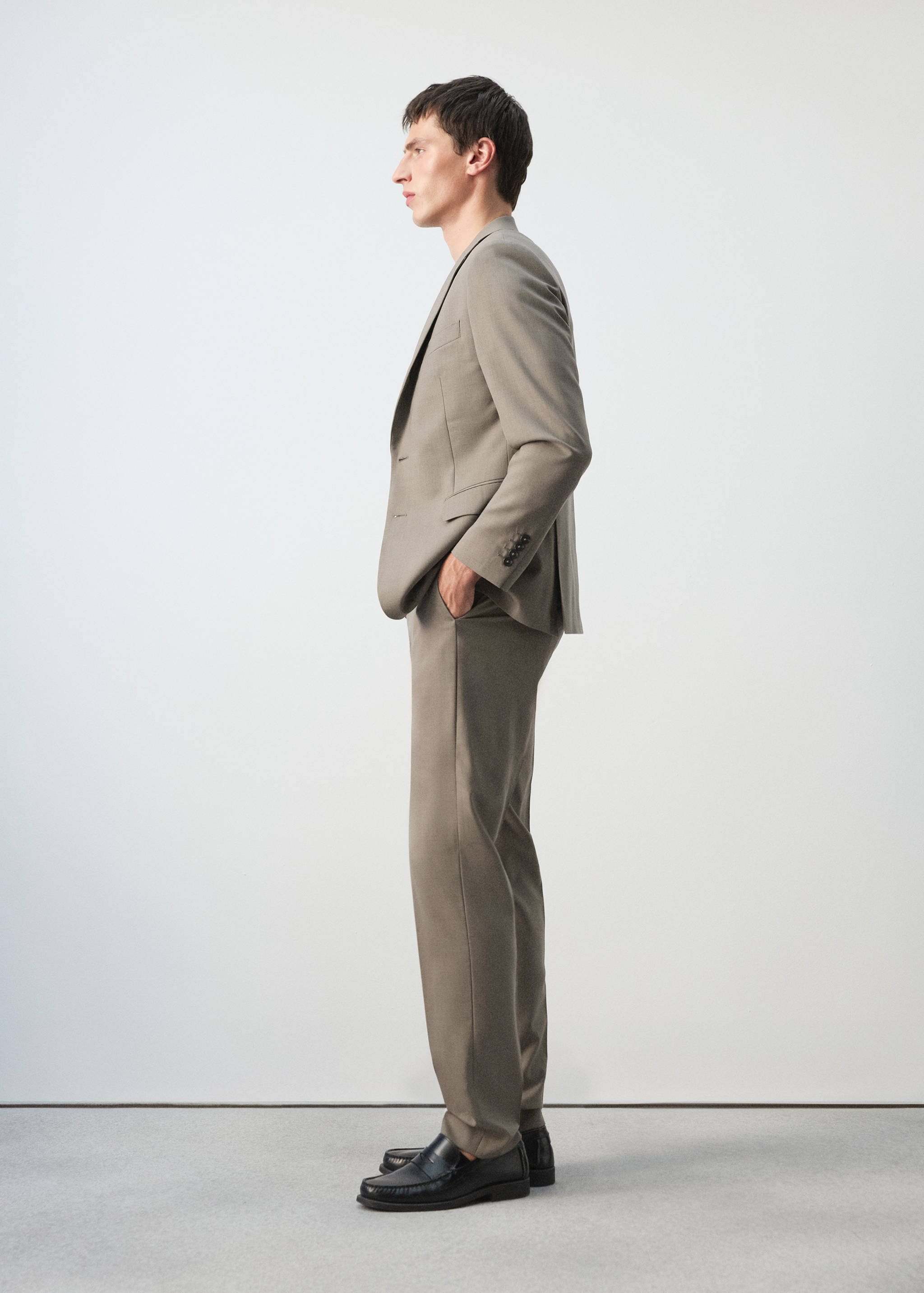 Pantalon costume Turín 100 % laine - Détail de l'article 2