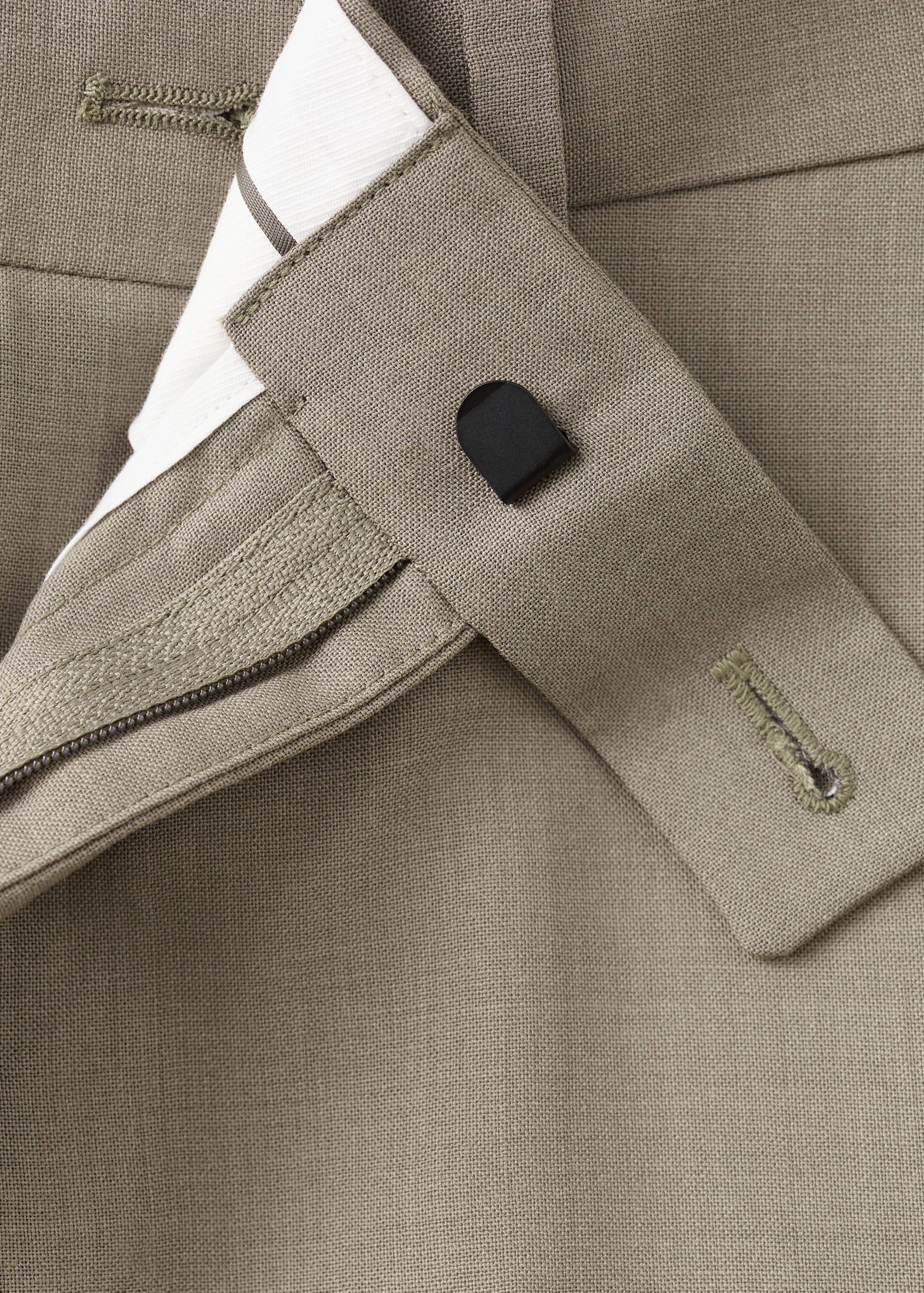 Turin 100% wool suit trousers - Details of the article 8