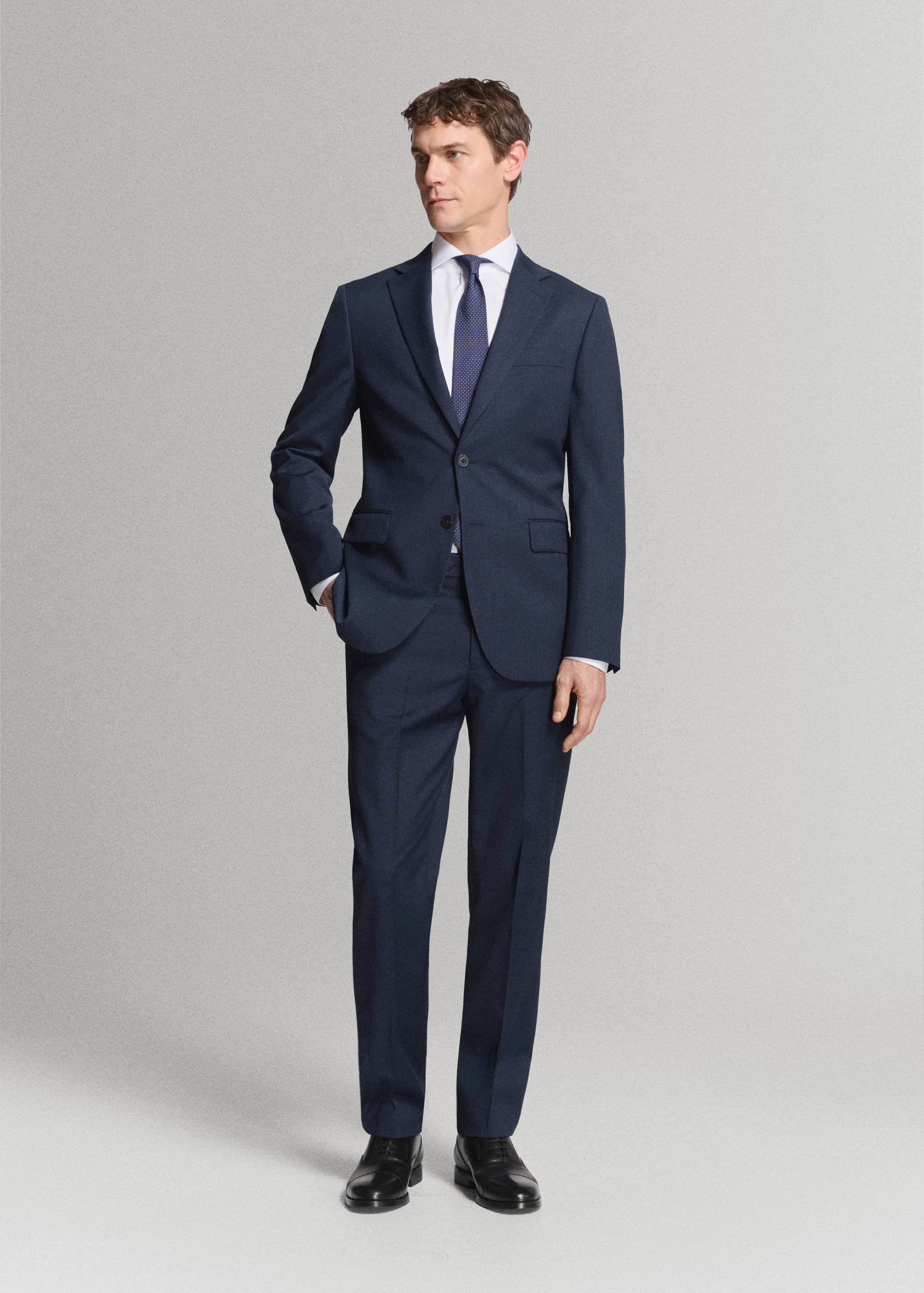 Americana traje Turín 100% lana - Plano general