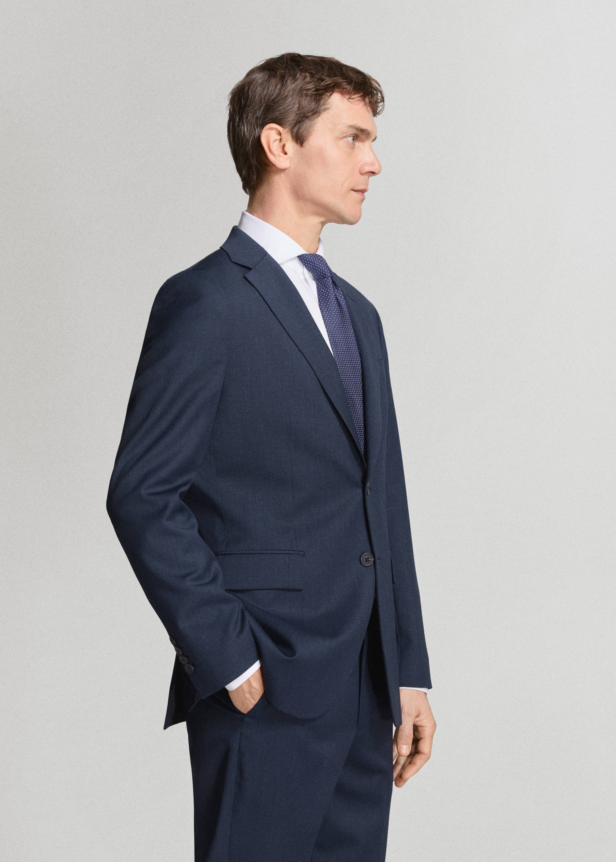 Americana traje Turín 100% lana - Detalle del artículo 2