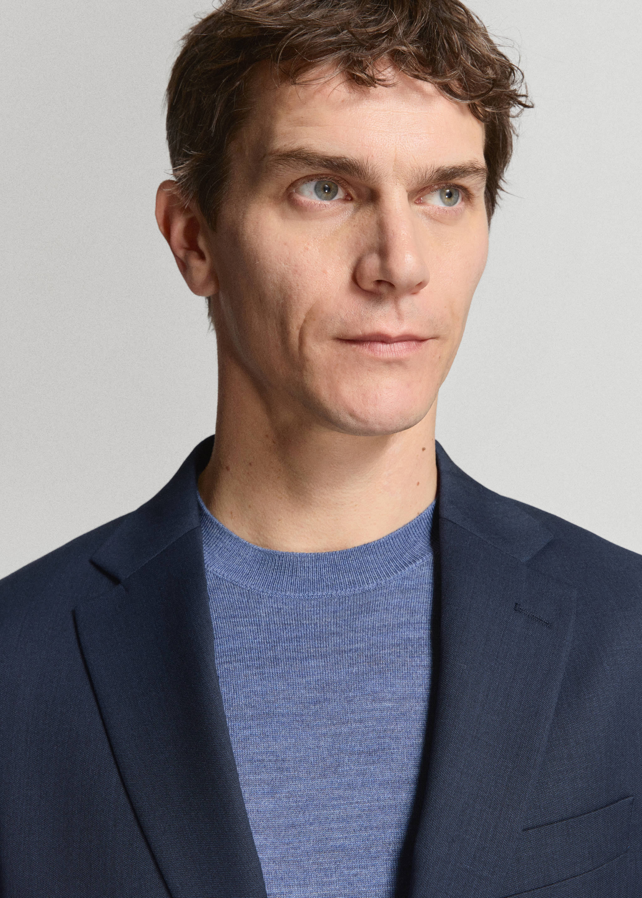 Turin 100% wool suit jacket - Details of the article 1