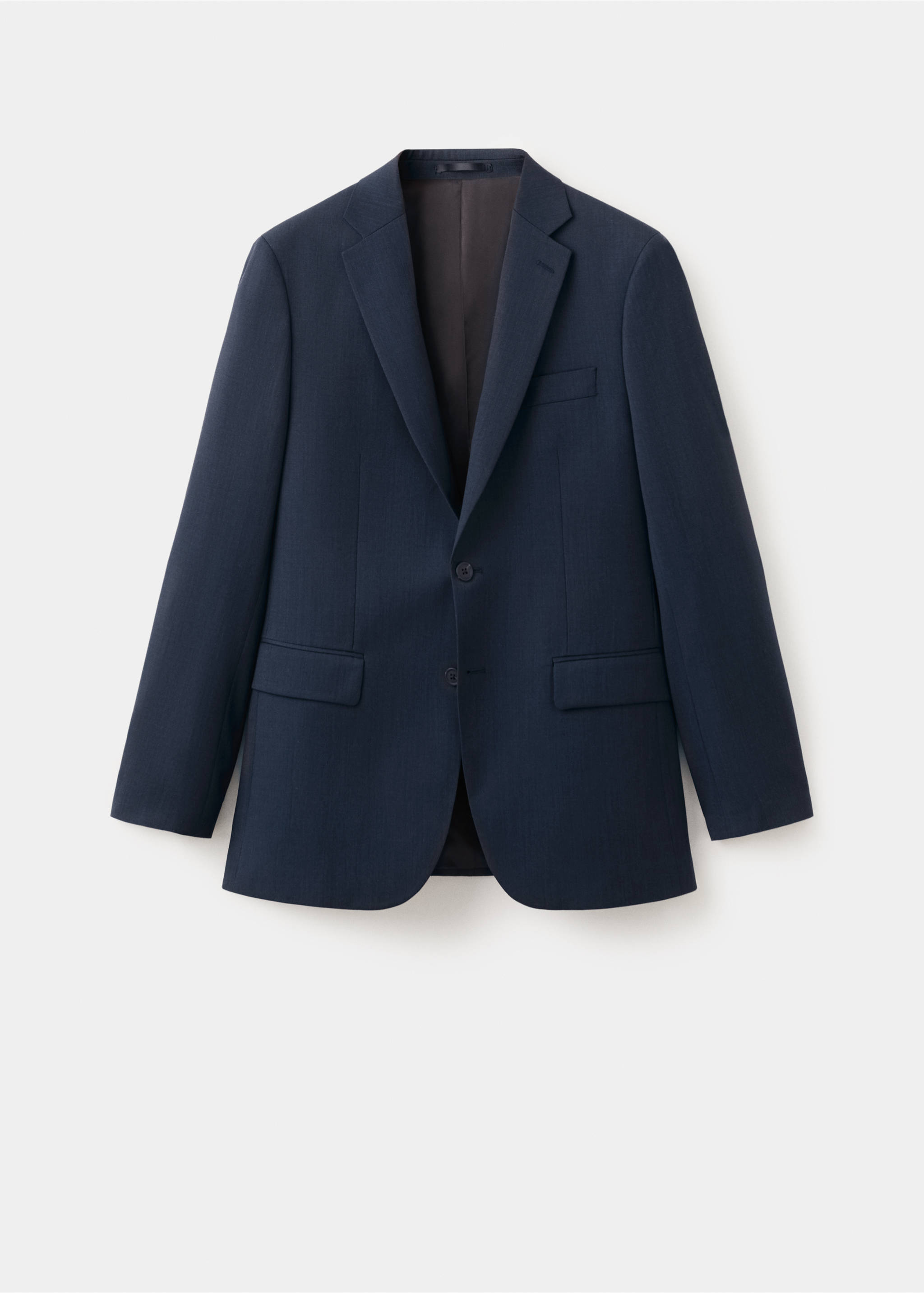 Turin 100% wool suit jacket - Article without model, Ink Blue. Ref: 27025951-02.