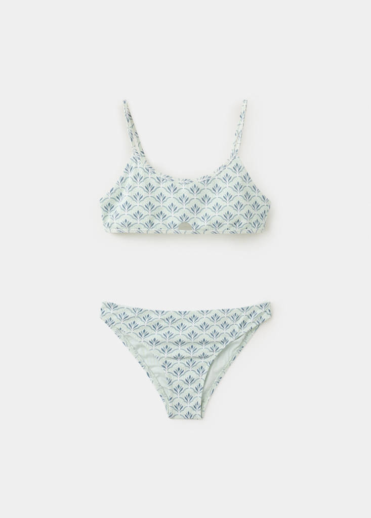 Printed bikini — Aqua Green