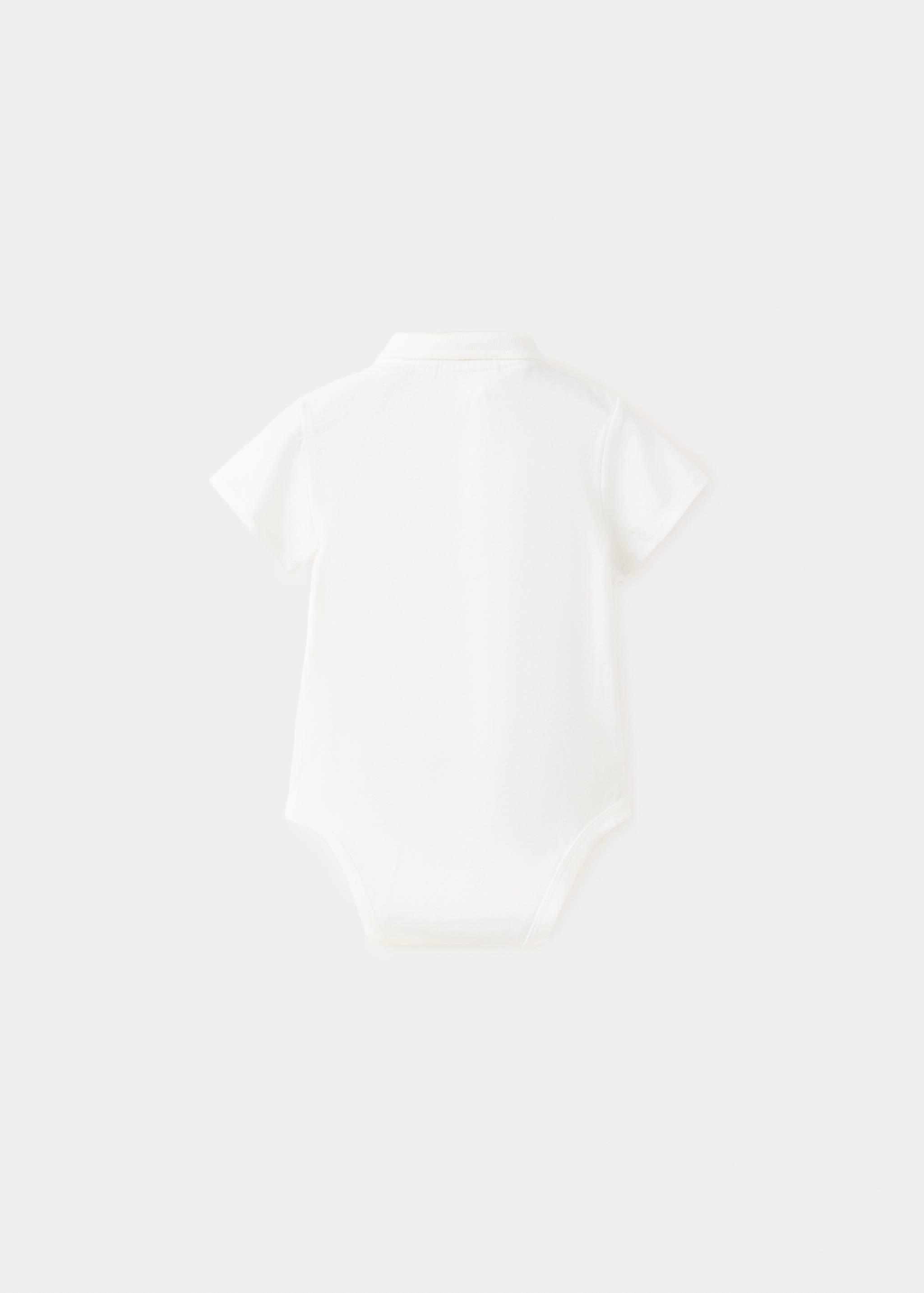Body algodón polo - Reverso del artículo