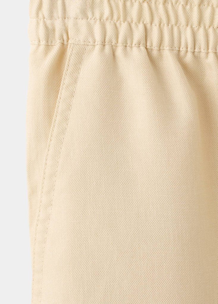 Lyocell harem trousers — Ecru