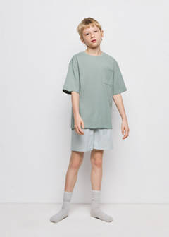 Short pyjama set — Green 2