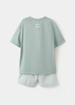 Short pyjama set — Green 6