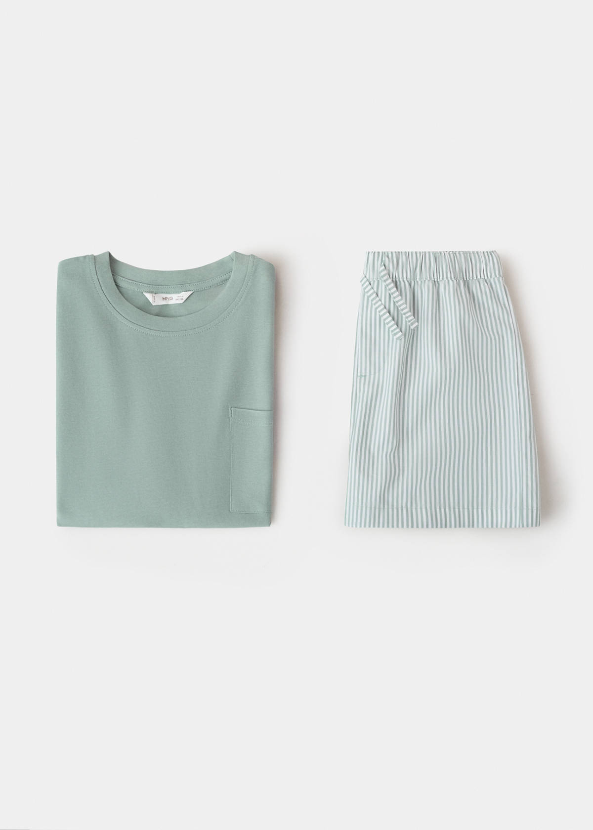 Short pyjama set — Green