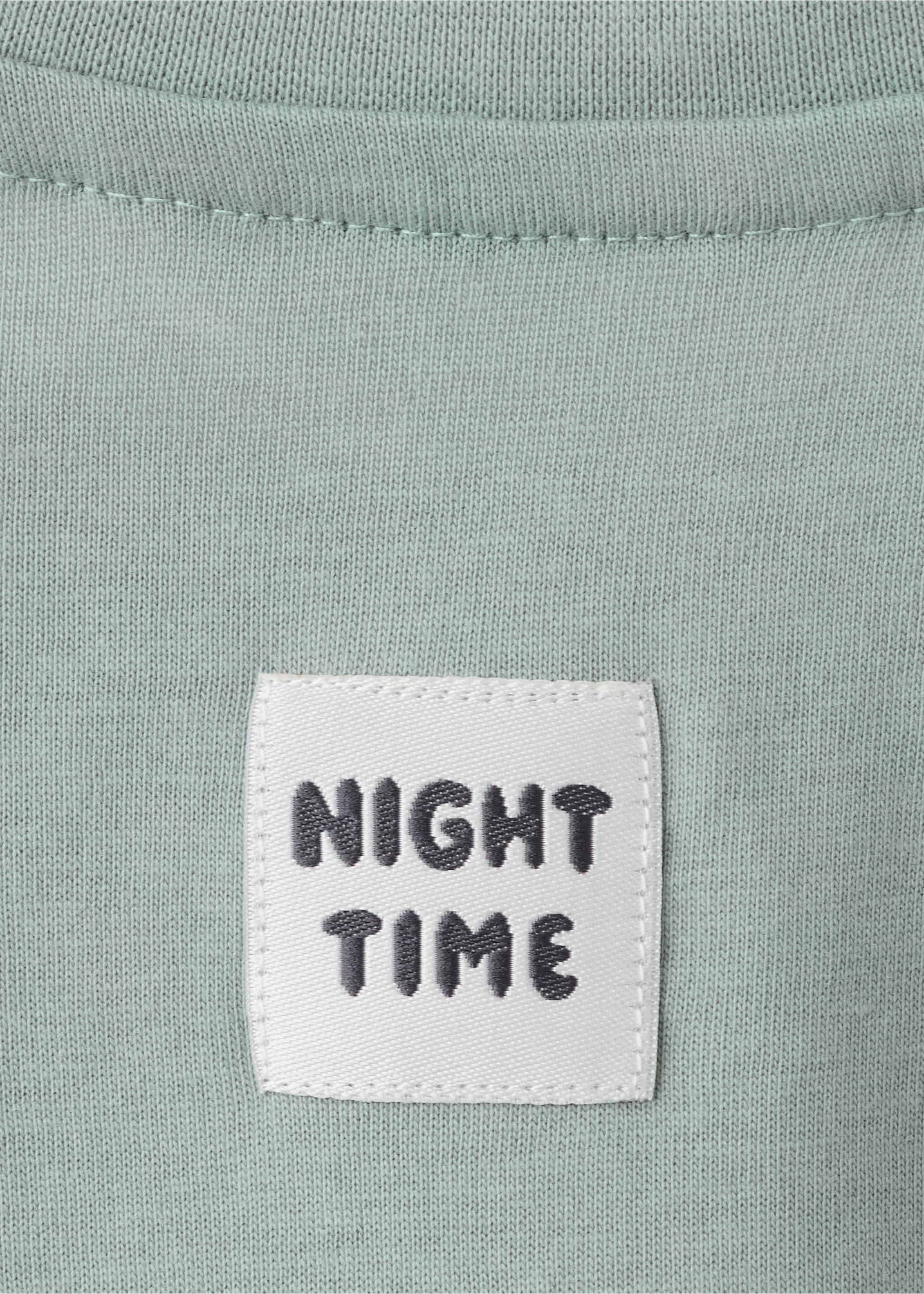 Pijama curt combinat - Detall de l'article 0, Verd. Ref: 27025967-00.