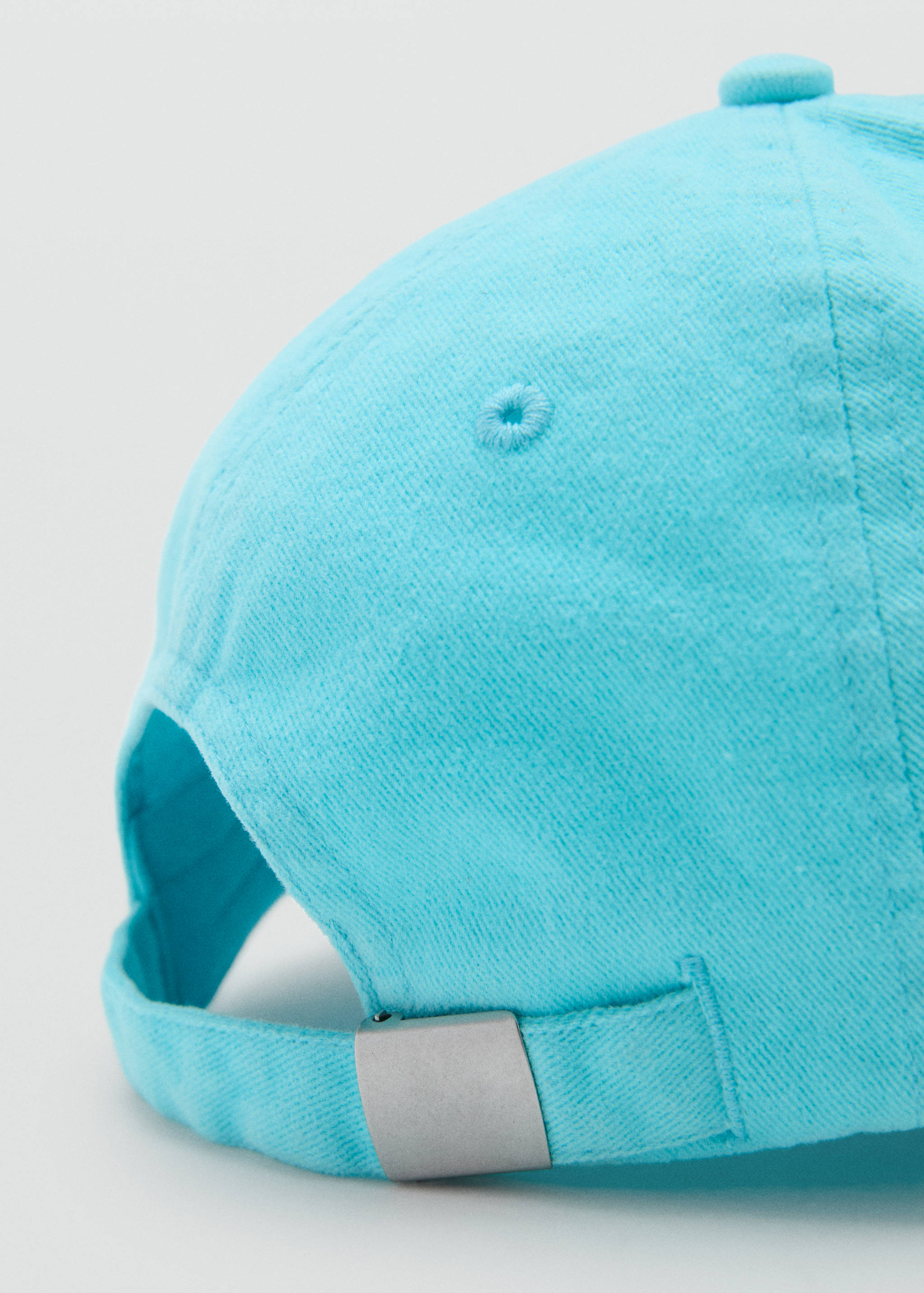 Embroidered detail cap - Details of the article 1