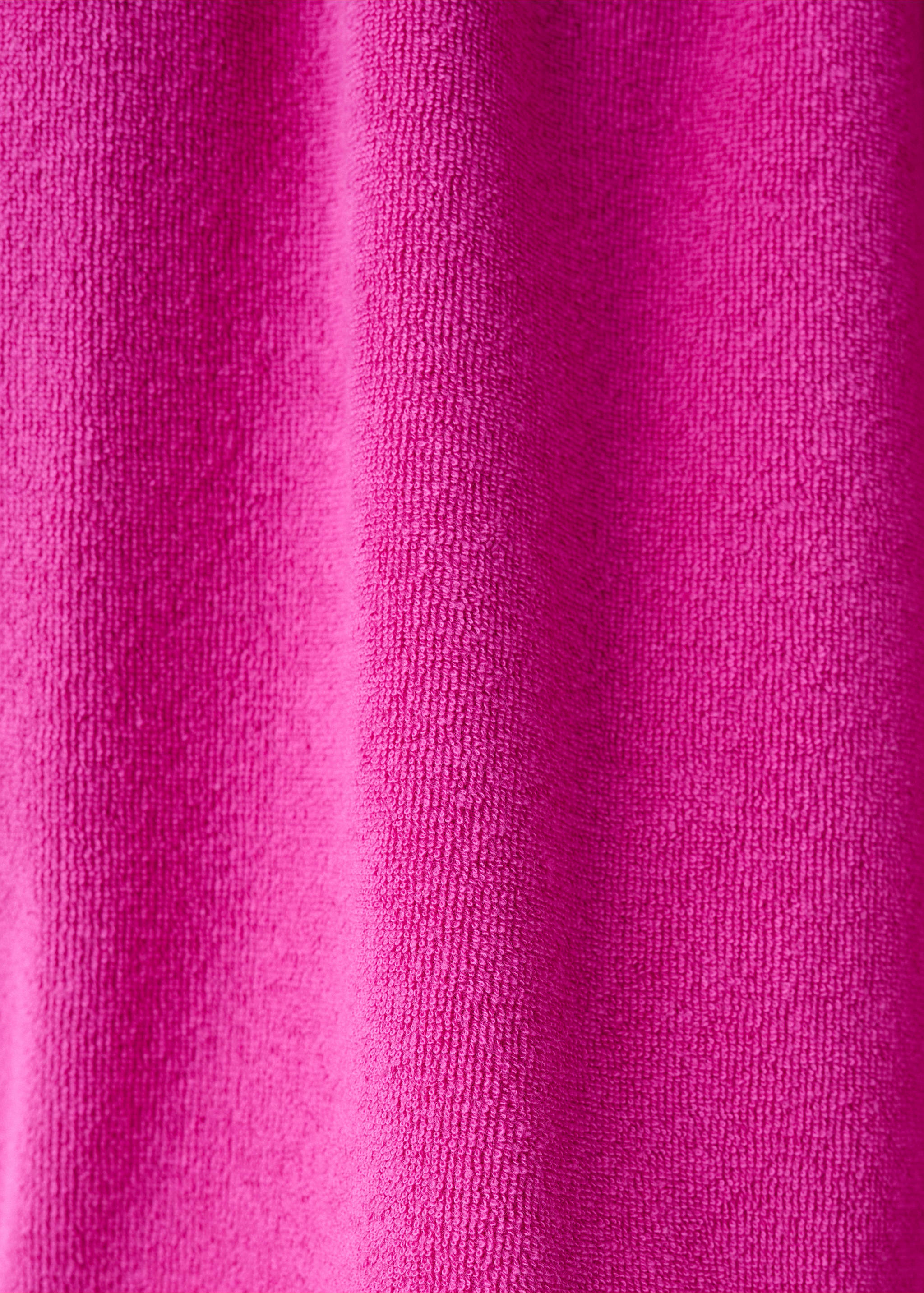 Terry cotton shorts - Details of the article 0, Fuchsia. Ref: 27025972-00.