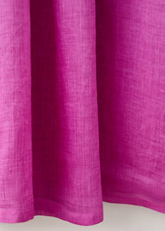 100% ramie nightdress with an overdyed effect — Fuchsia 9
