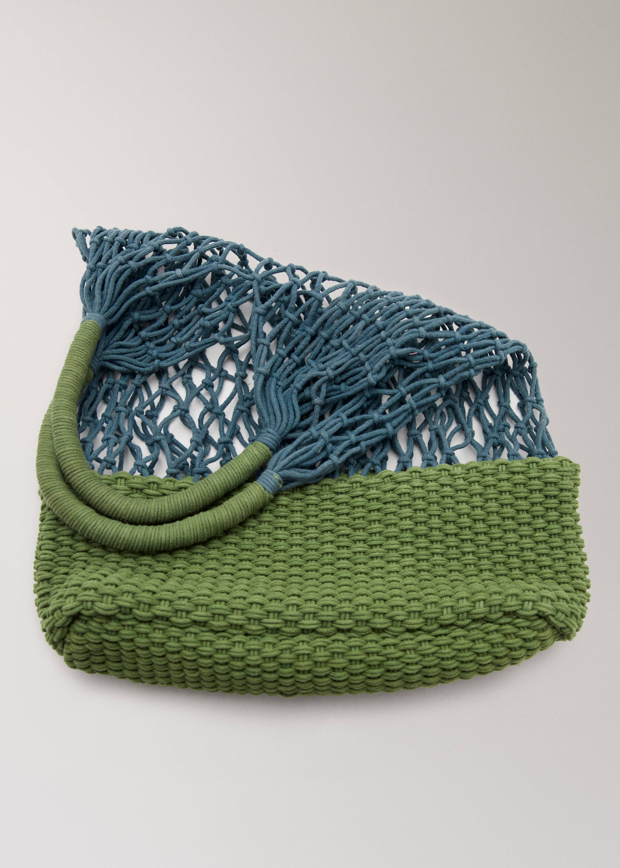 Cotton shoulder bag - Details of the article 2