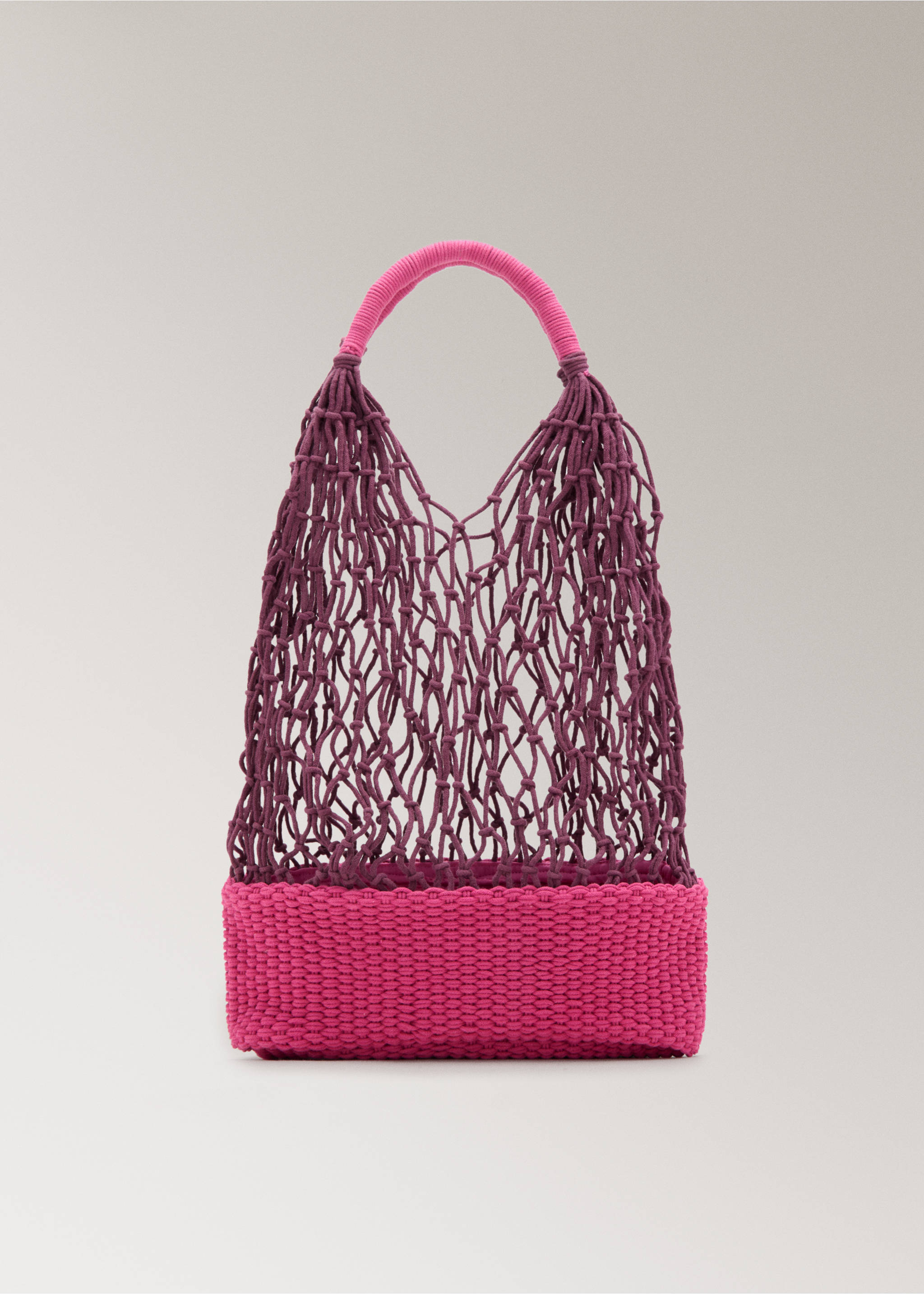 Cotton shoulder bag - Article without model, Wine. Ref: 27025976-00.