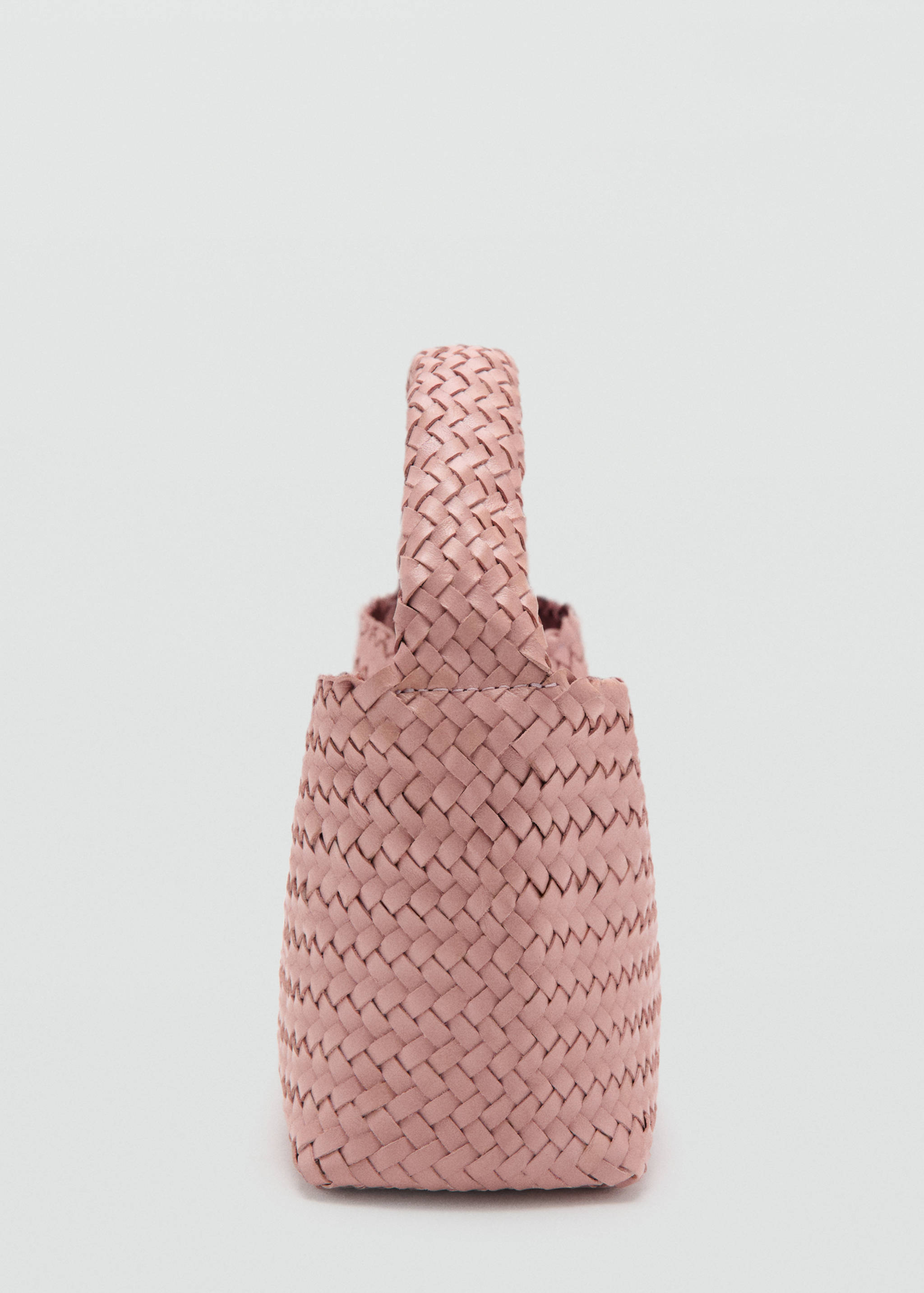 Braided leather handbag - Details of the article 1