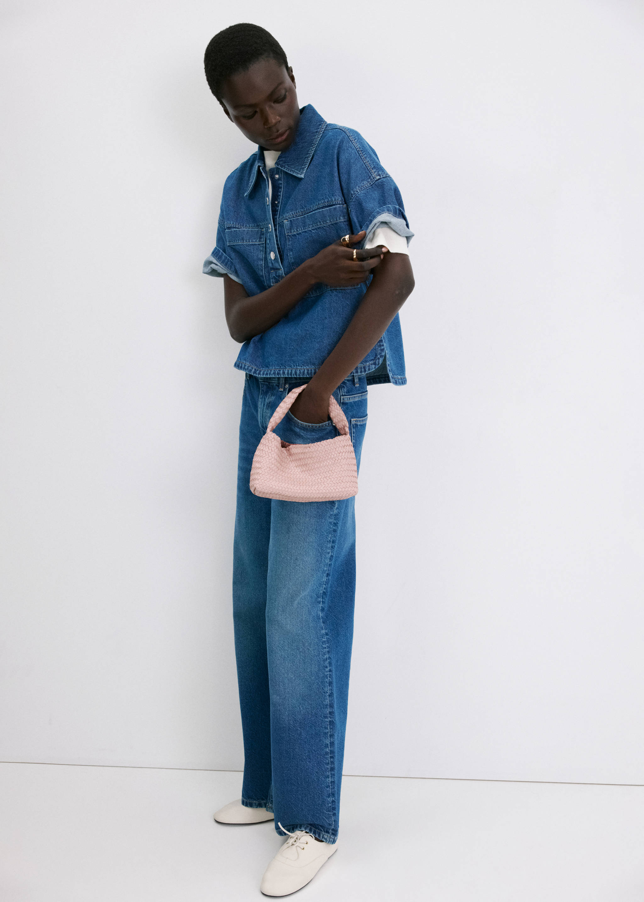 Braided leather handbag - Details of the article 9