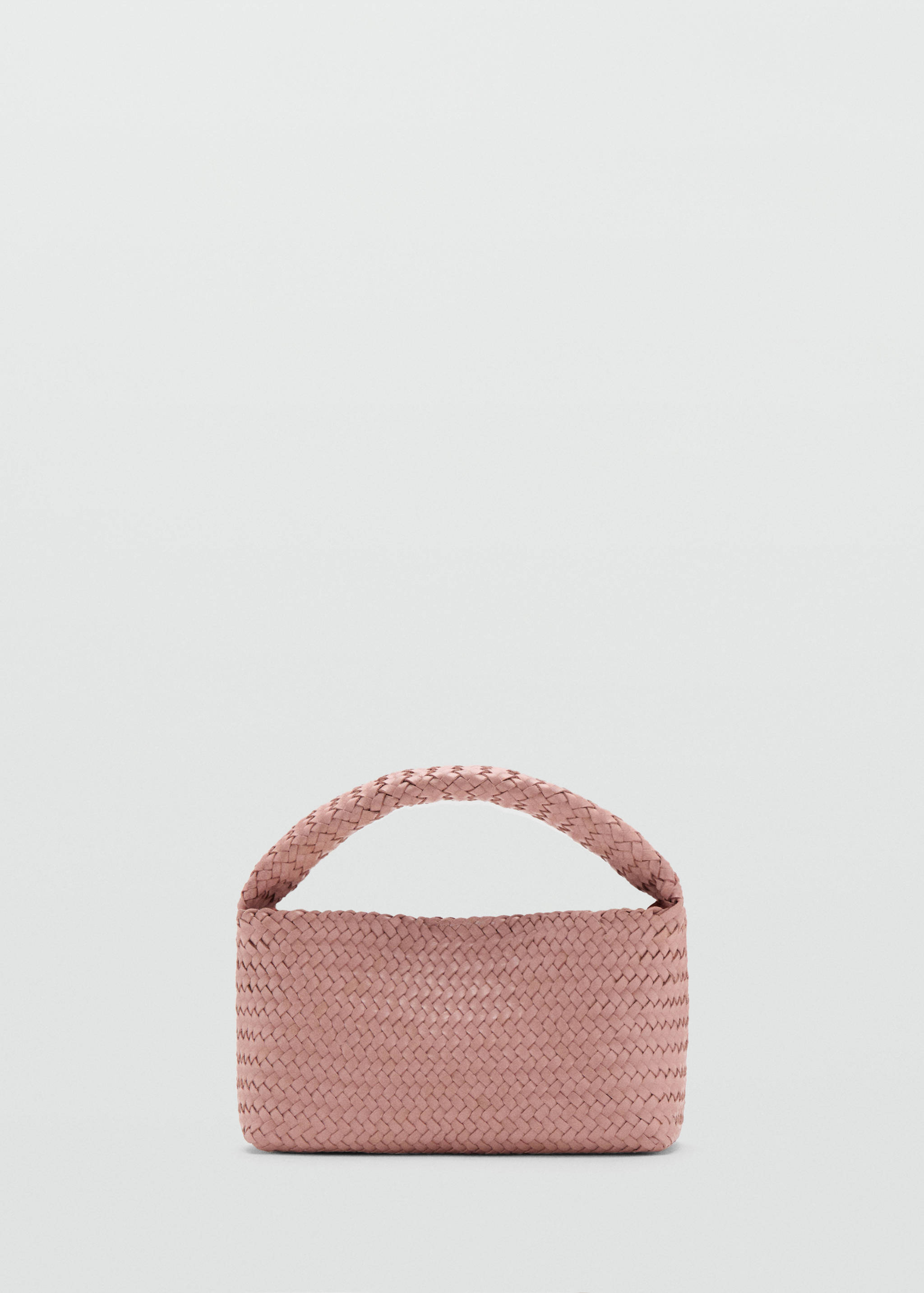 Braided leather handbag - Article without model