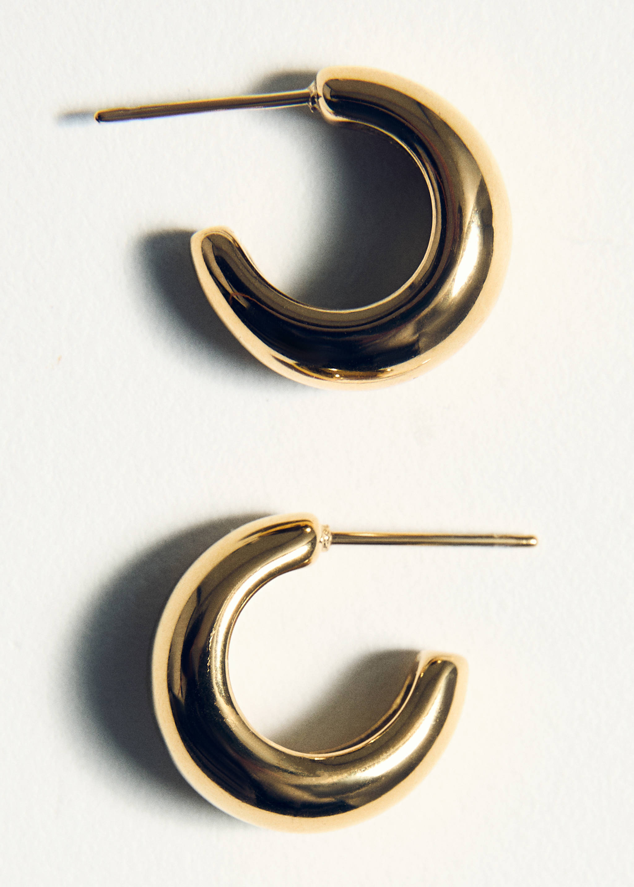 Anting semi-hoop stainless steel - Rincian barang 5