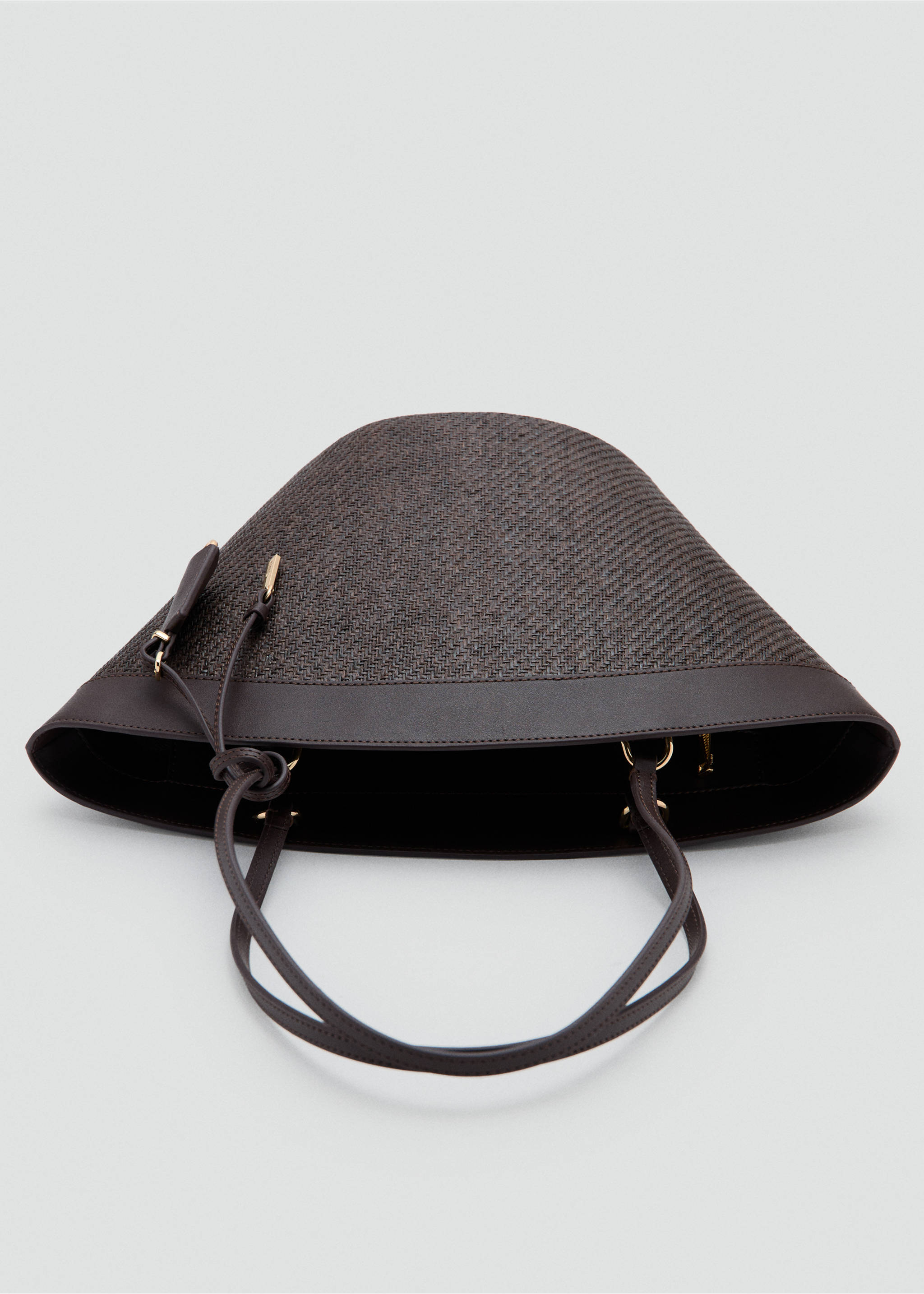 Sac cabas raphia - Détail de l'article 3, Chocolat. Ref: 27025987-00.