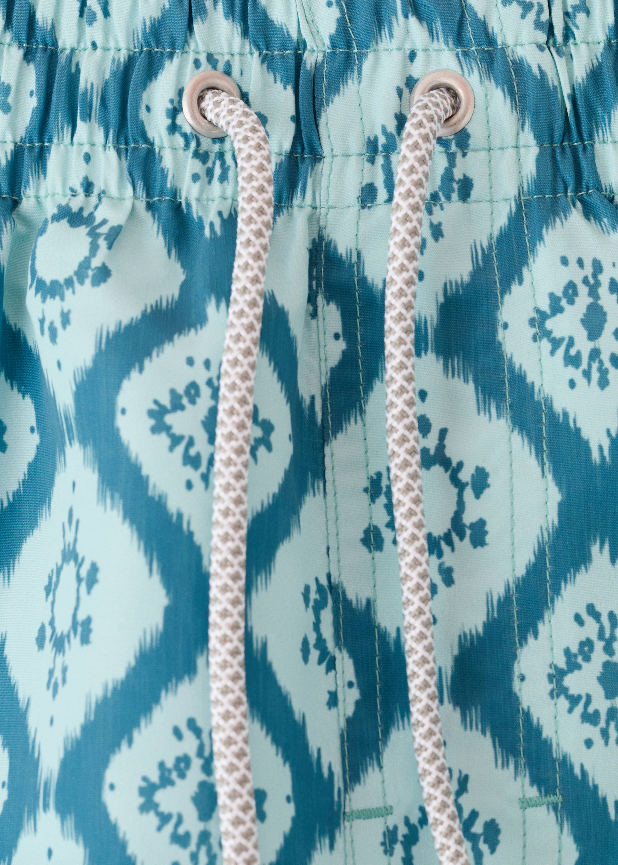 Ethnic-print swimsuit - Details of the article 0