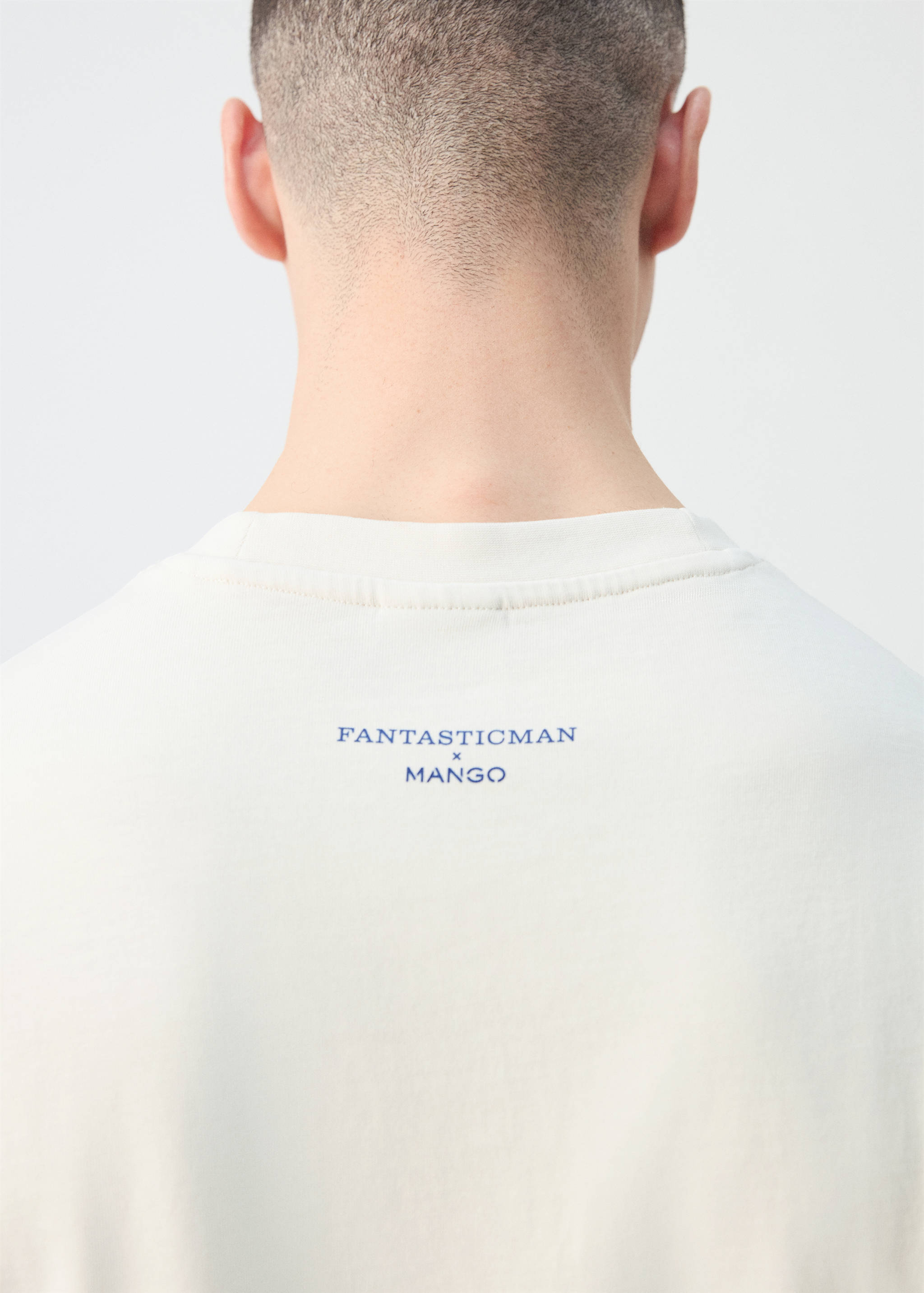 Футболка 100% хлопок с принтом - Деталь изделия 6