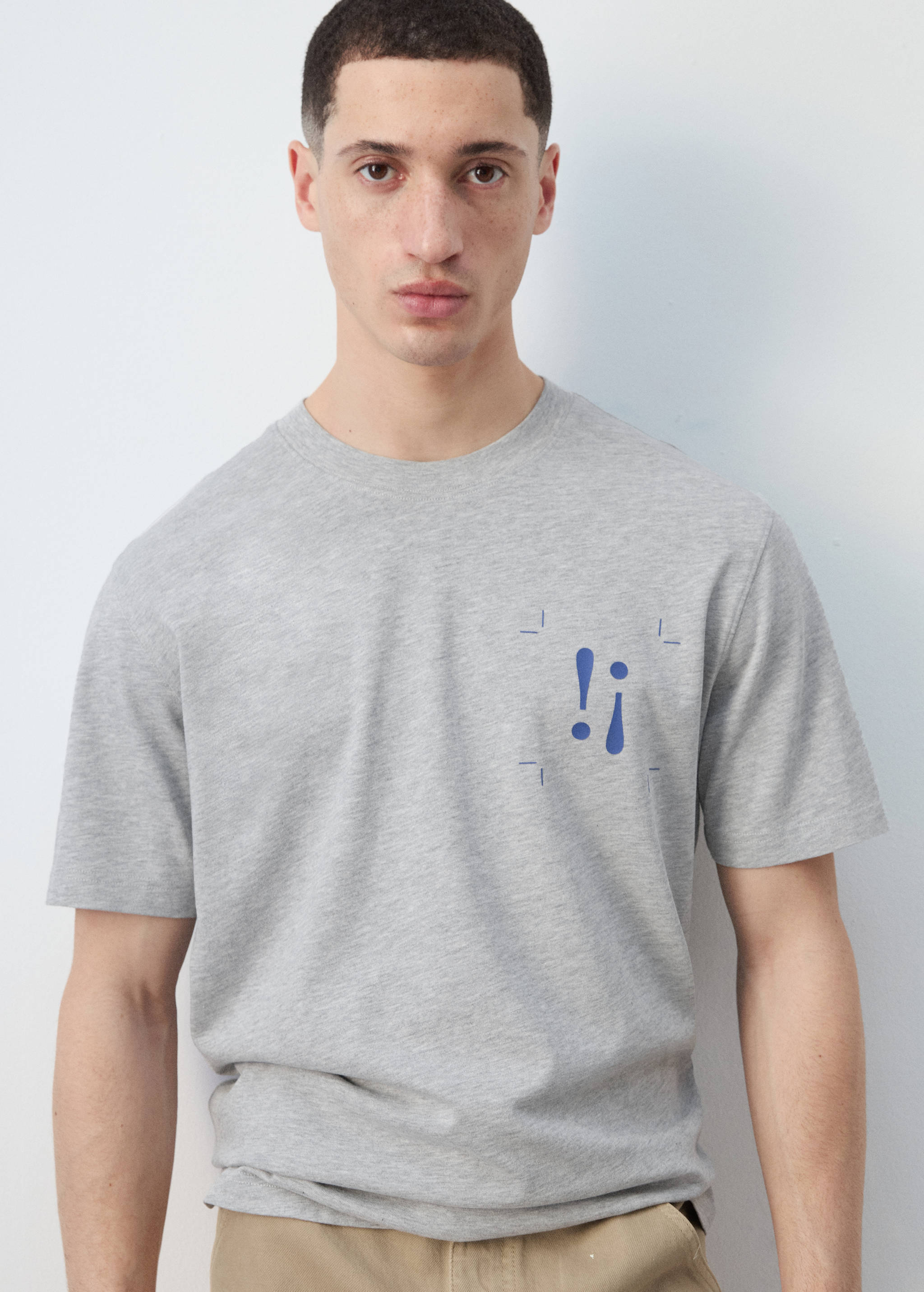 Футболка 100% хлопок с принтом - Деталь изделия 6