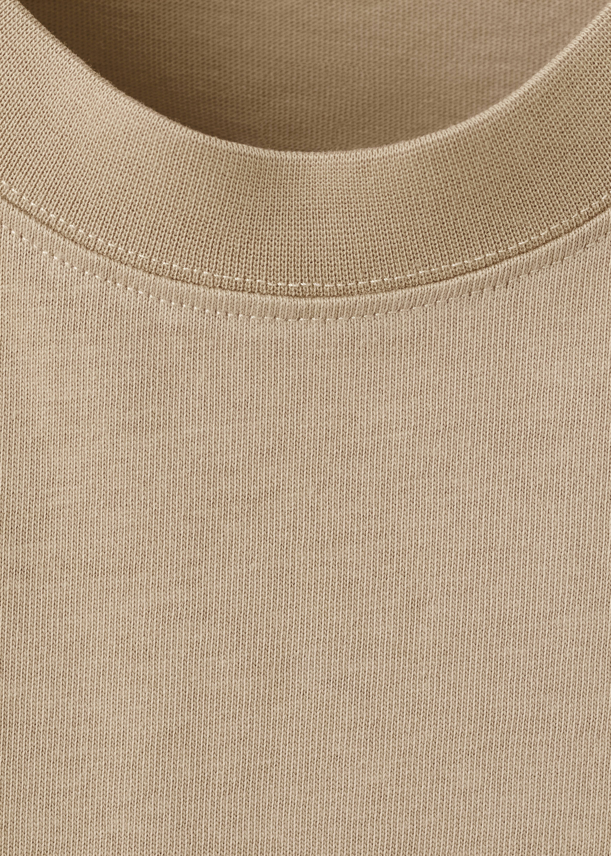 تي شيرت قطني 100٪ مع نص مطبوع - تفاصيل المنتج 0