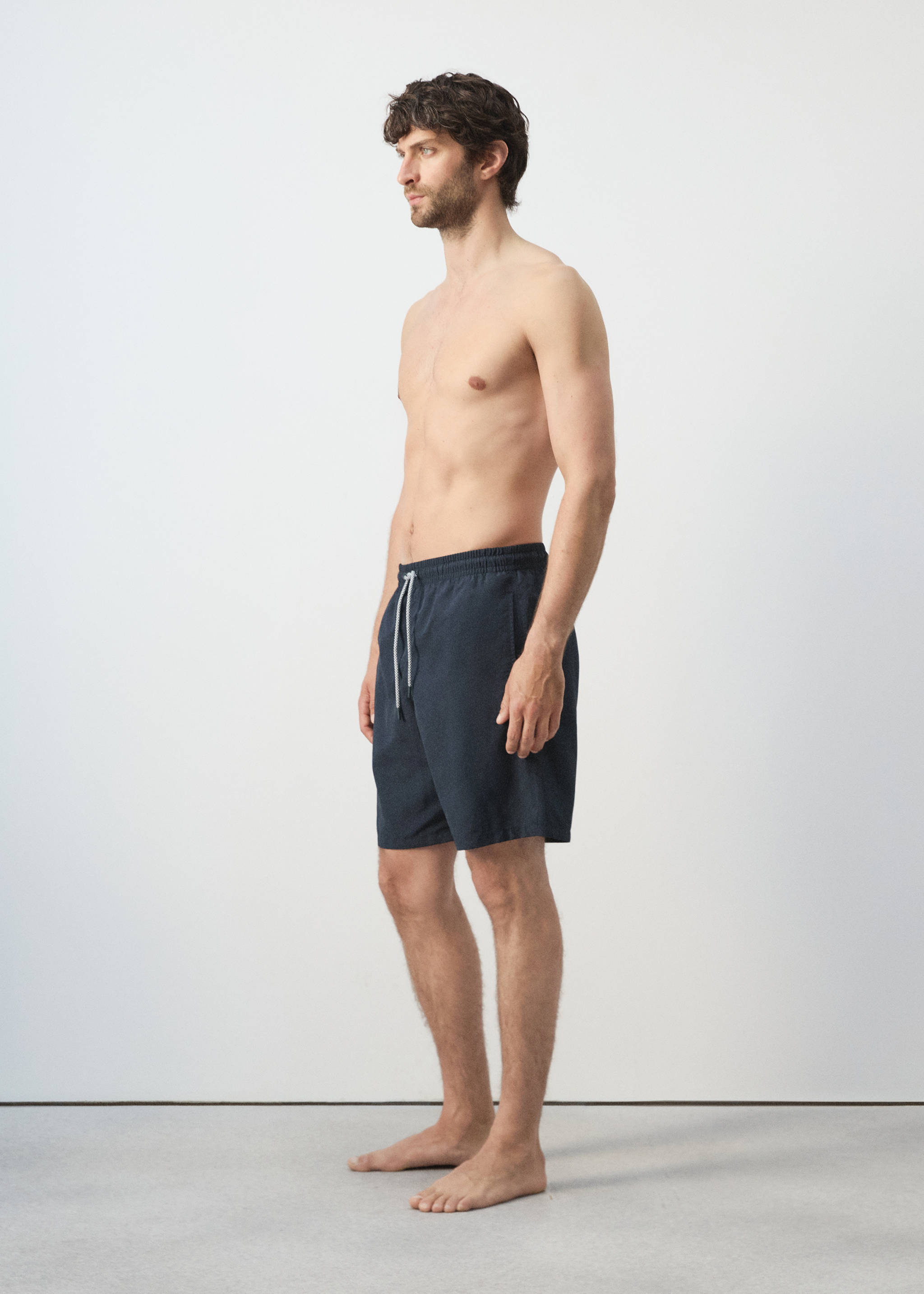 Basic drawstring swimsuit - Details of the article 2