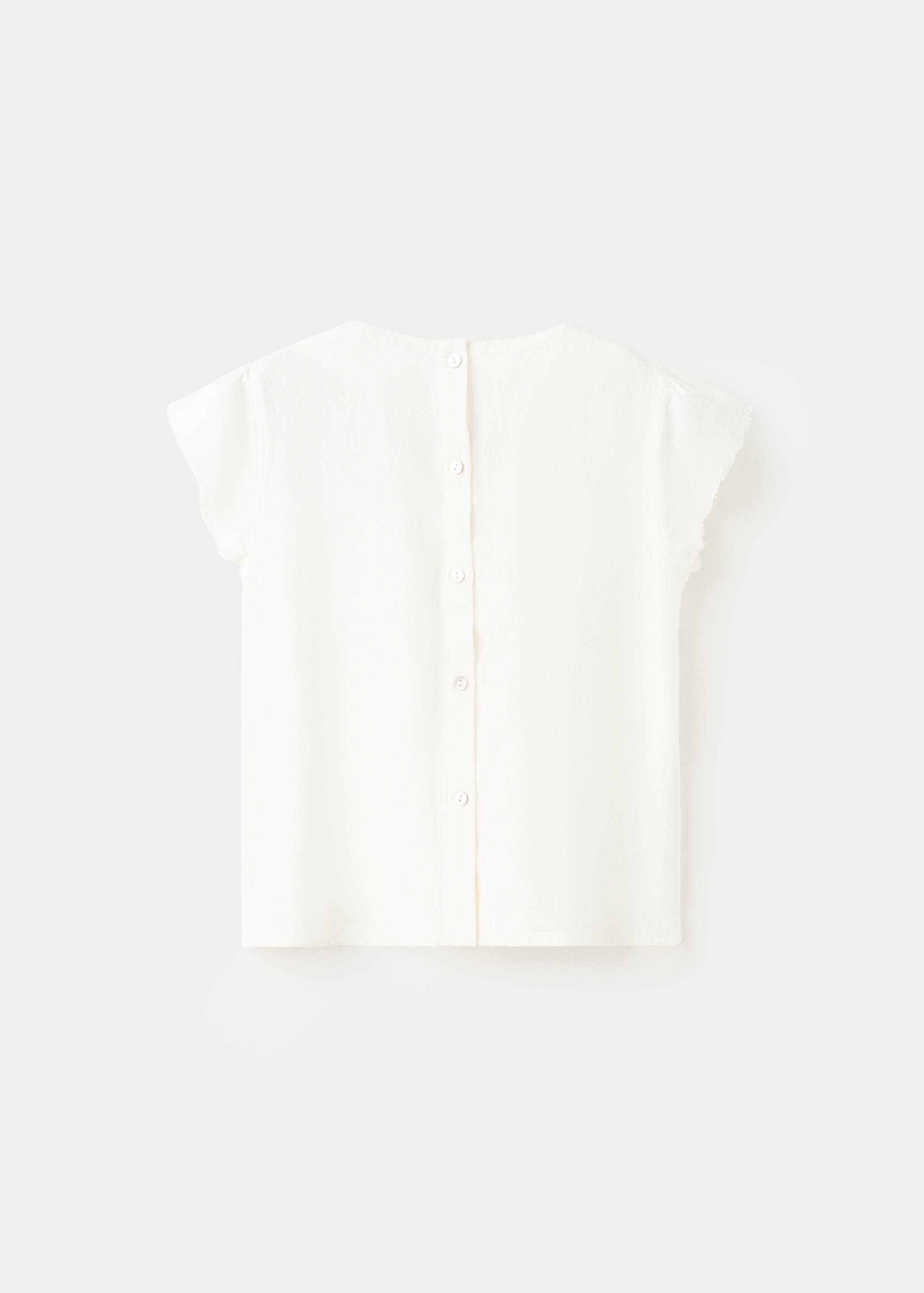 Blouse en lin à perles - Verso de l’article